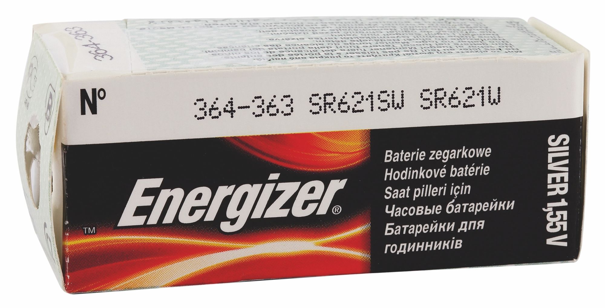 ENERGIZER Knopfzellen, 0% Quecksilber , Verpackungsinhalt 10 Stück, 364/363