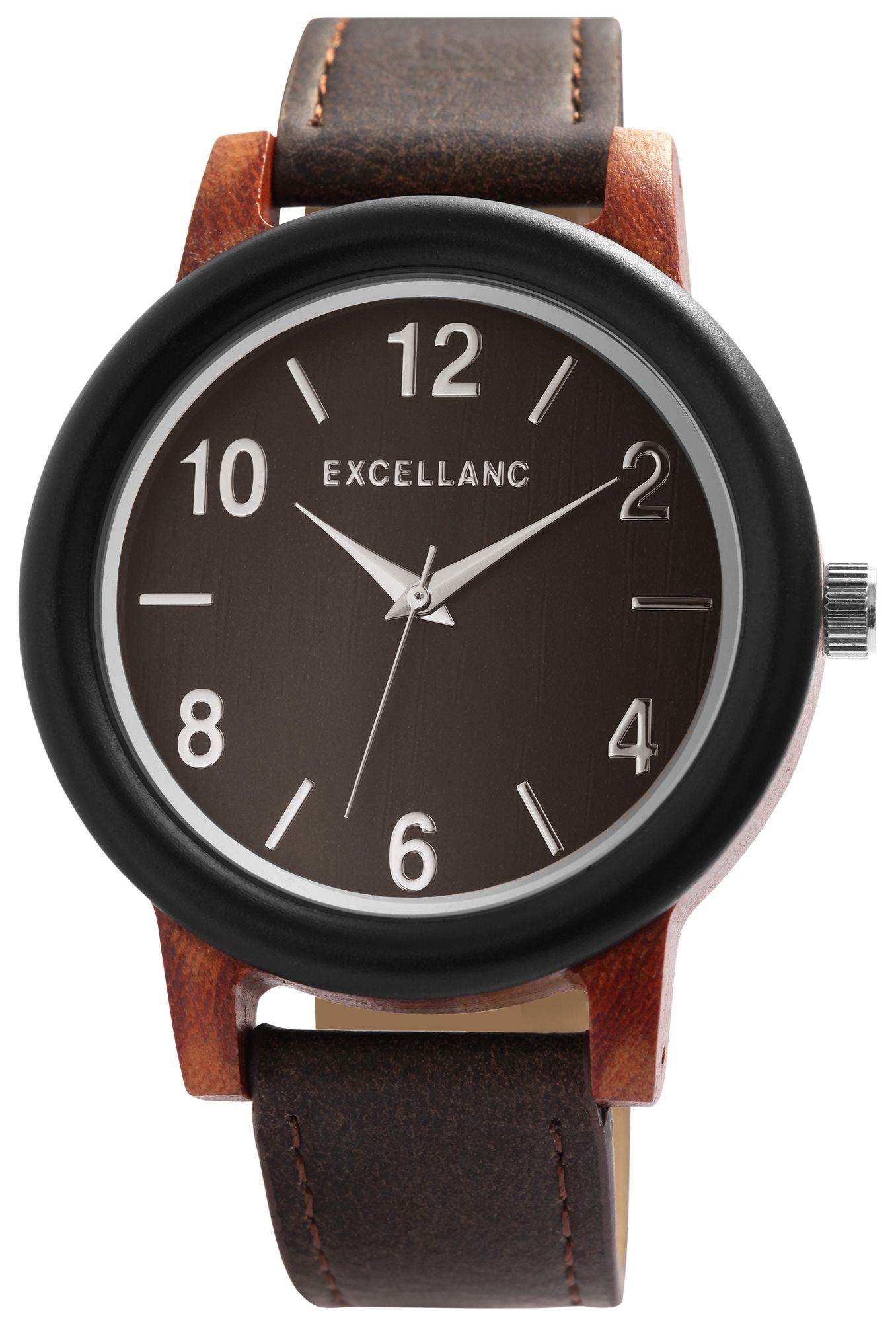 Excellanc Unisex Uhr aus Holz