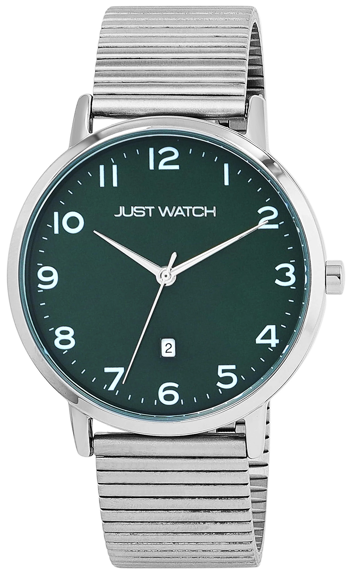 Just Watch Herrenuhr "Ruka" mit Edelstahlband, Ø 43 mm, 5ATM