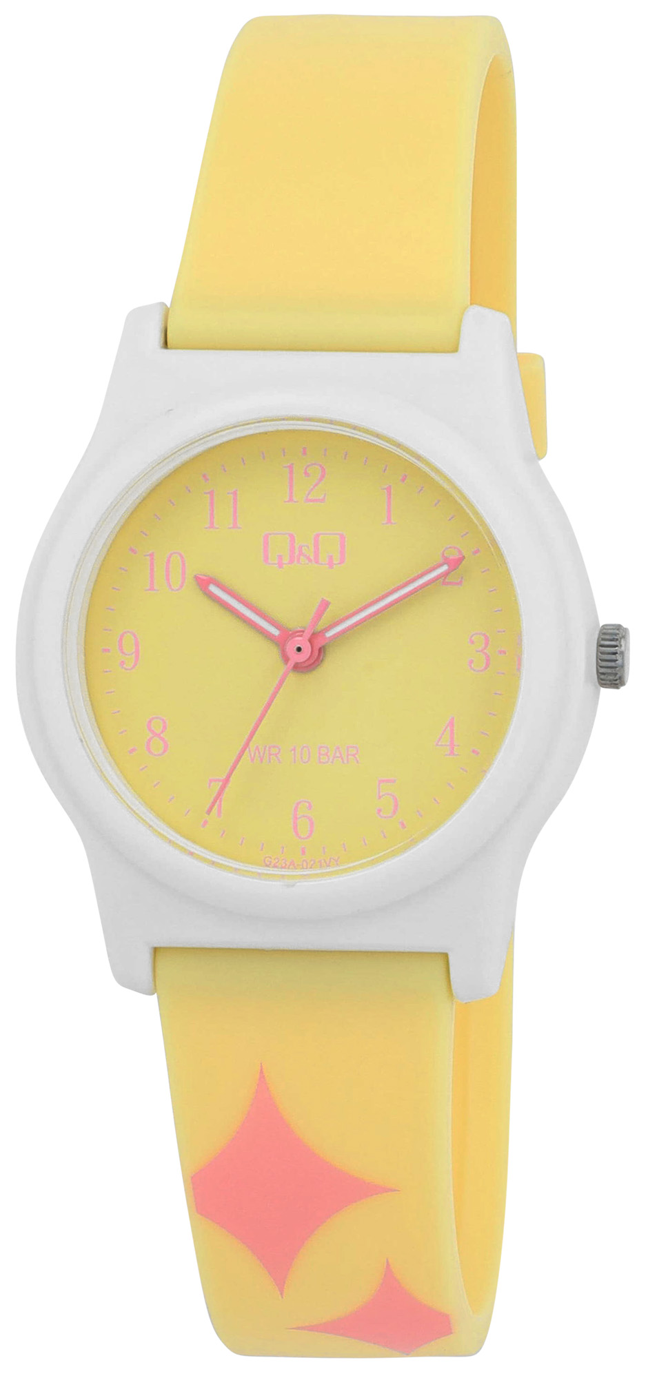 Q&Q Kinderuhr Ø 30 mm, Resinband