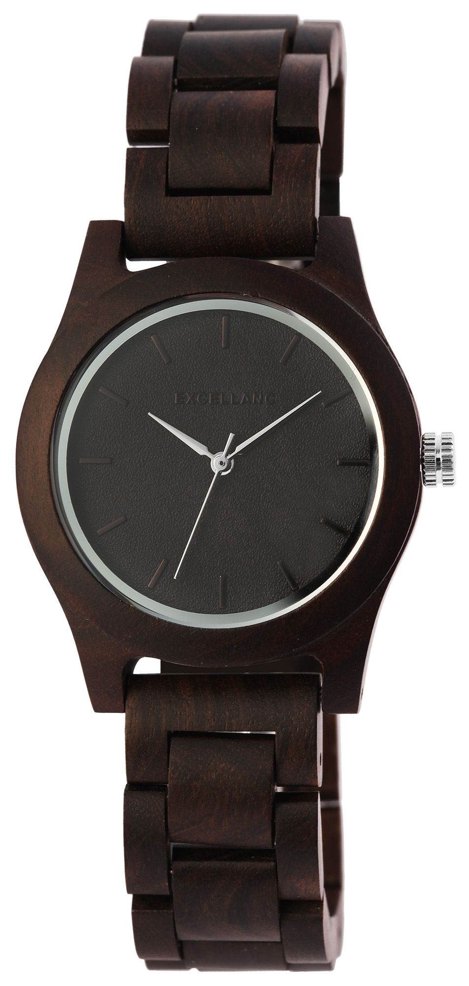 Excellanc Damenuhr aus Sandelholz
