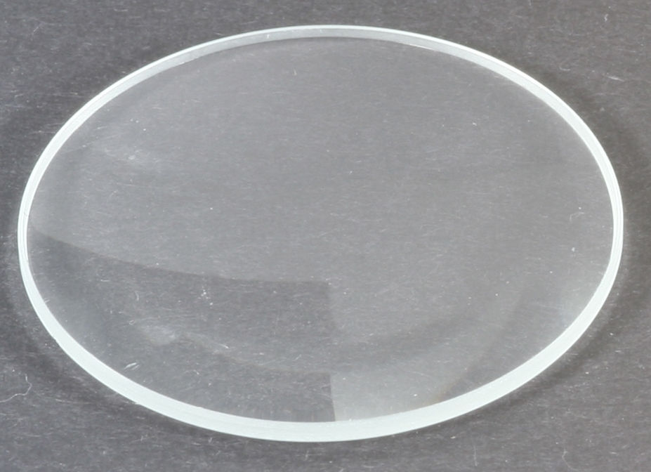 Mineralglas, flach - Durchmesser: 41,5 mm / Höhe: 1 mm