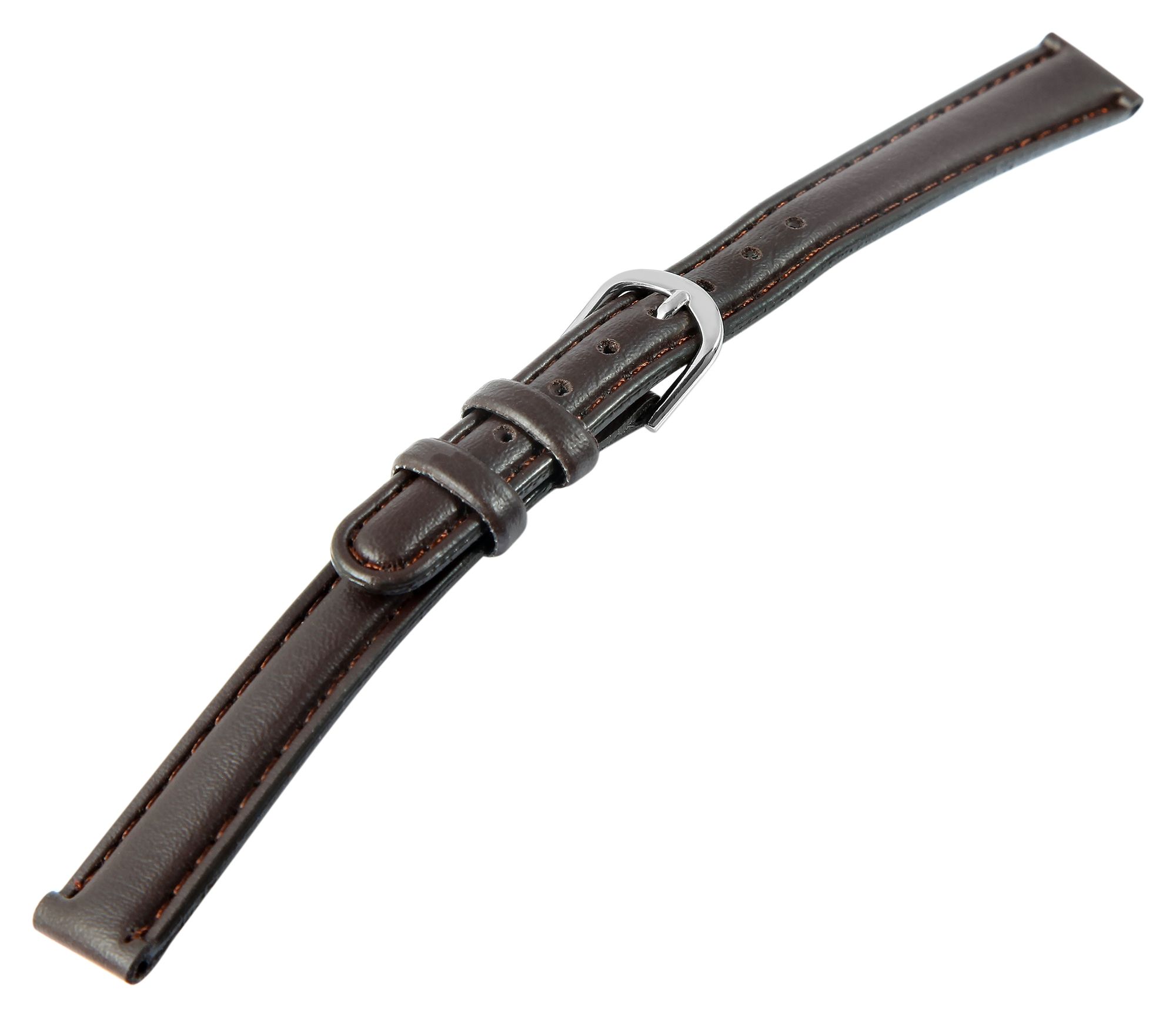 Armbandset braun inkl. 2 Federstege + Ersatz Dornschließe, VE 12 Stück, 12 mm