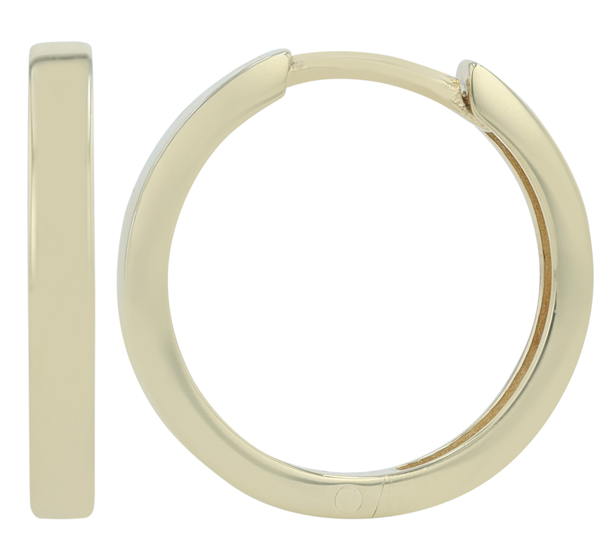 "Lola" 925/- Echt Silber Creole/ Hoops, vergoldet