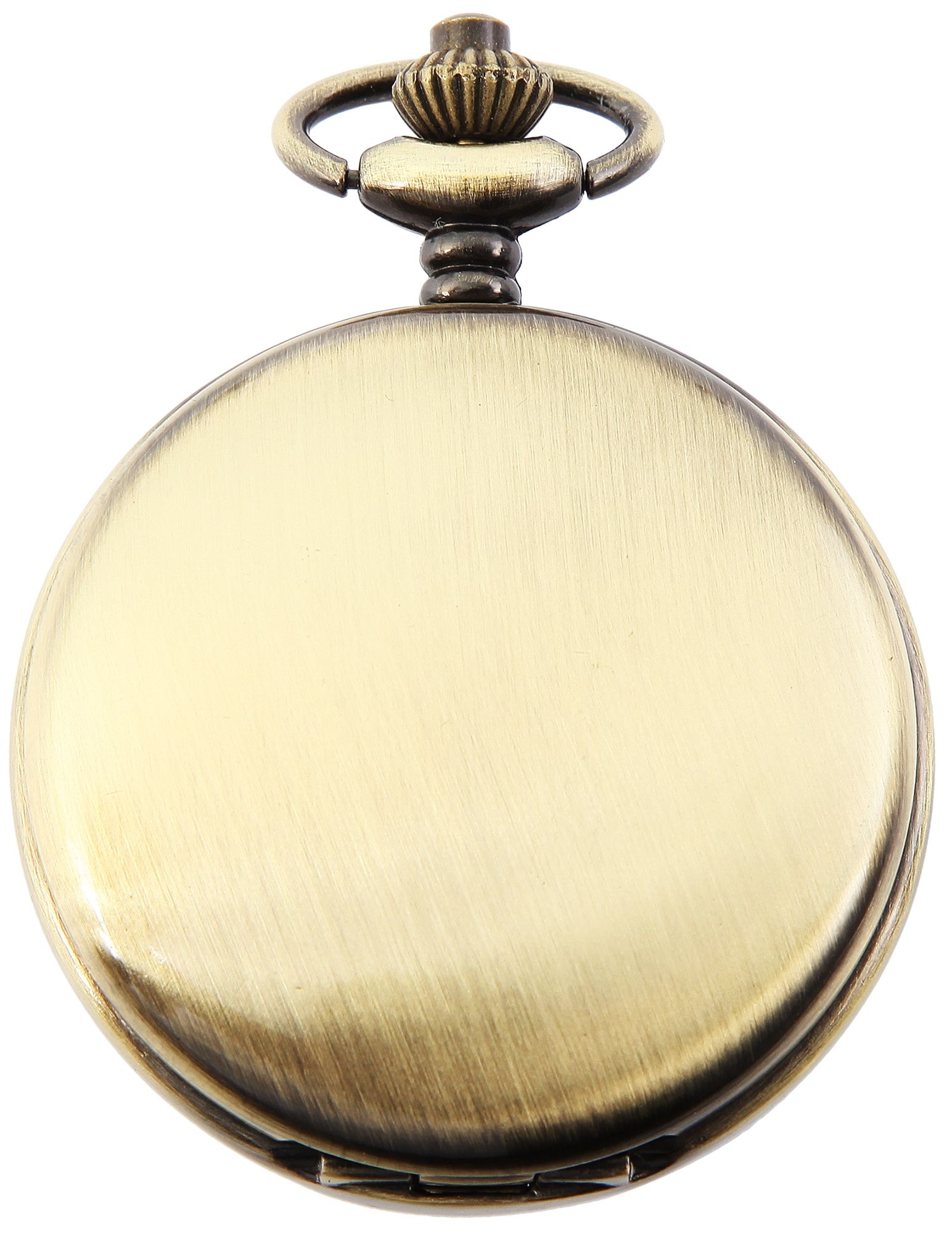 Excellanc Taschenuhr mit Handaufzug, mechanisch, bronze