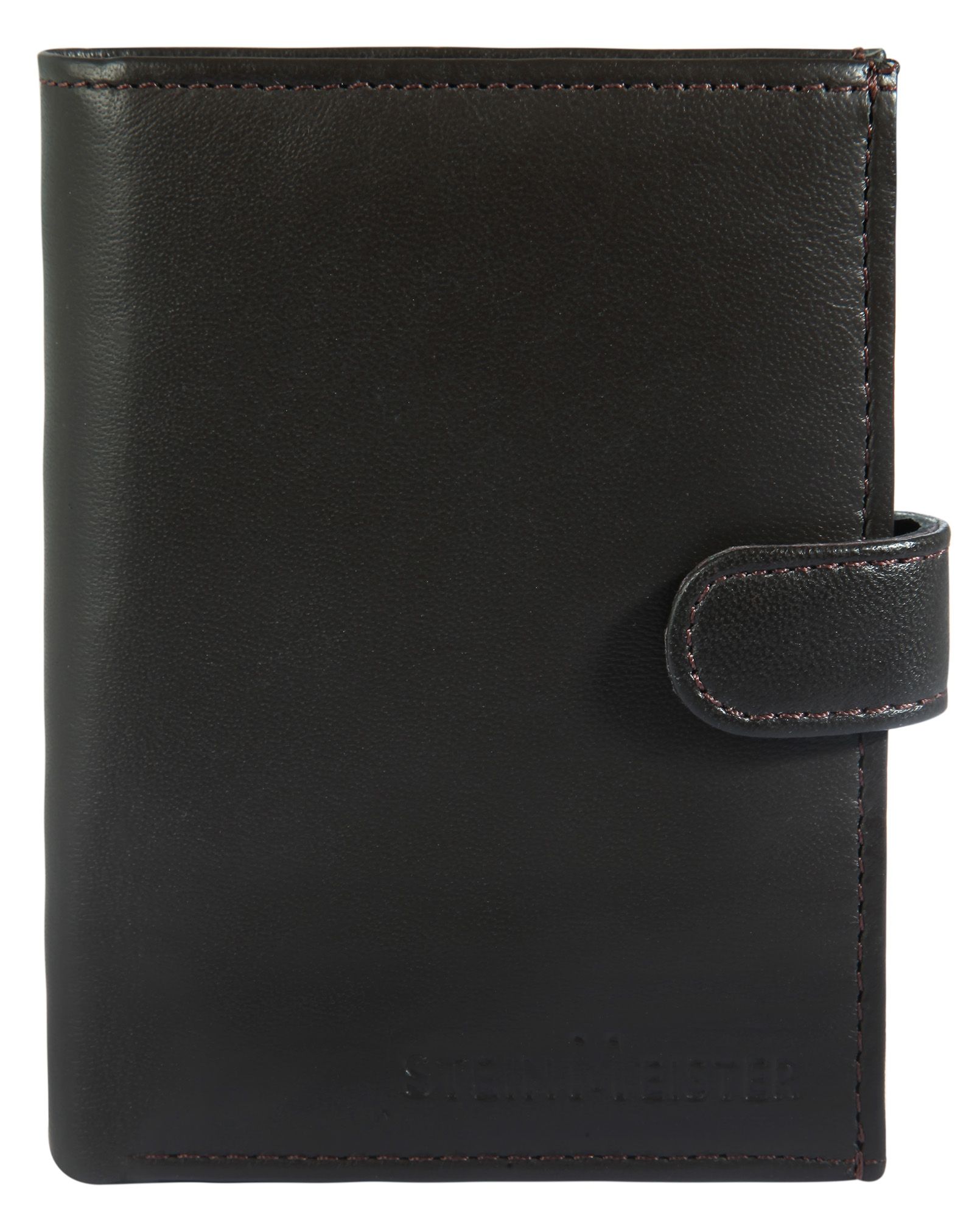 Steinmeister Geldbörse aus Echtleder, braun