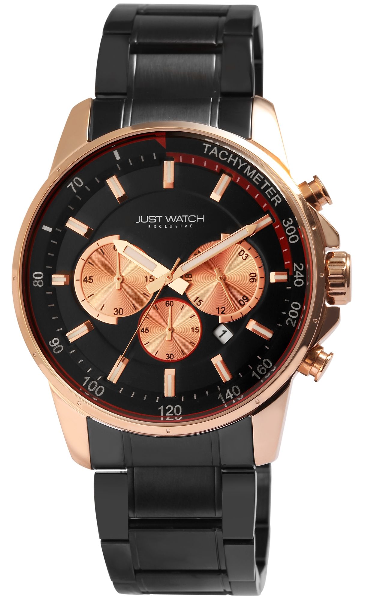 JUST WATCH EXCLUSIVE JW114 Herren Chronograph mit Edelstahlband