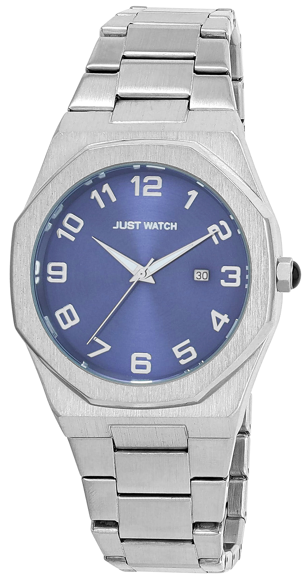 JUST WATCH Herrenuhr "Jakob" mit Edelstahlband, Ø 42 mm, 5 ATM