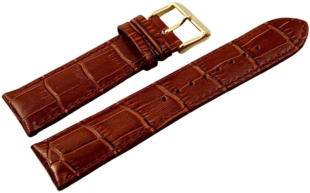 Hochwertiges AKZENT Lederband 22mm