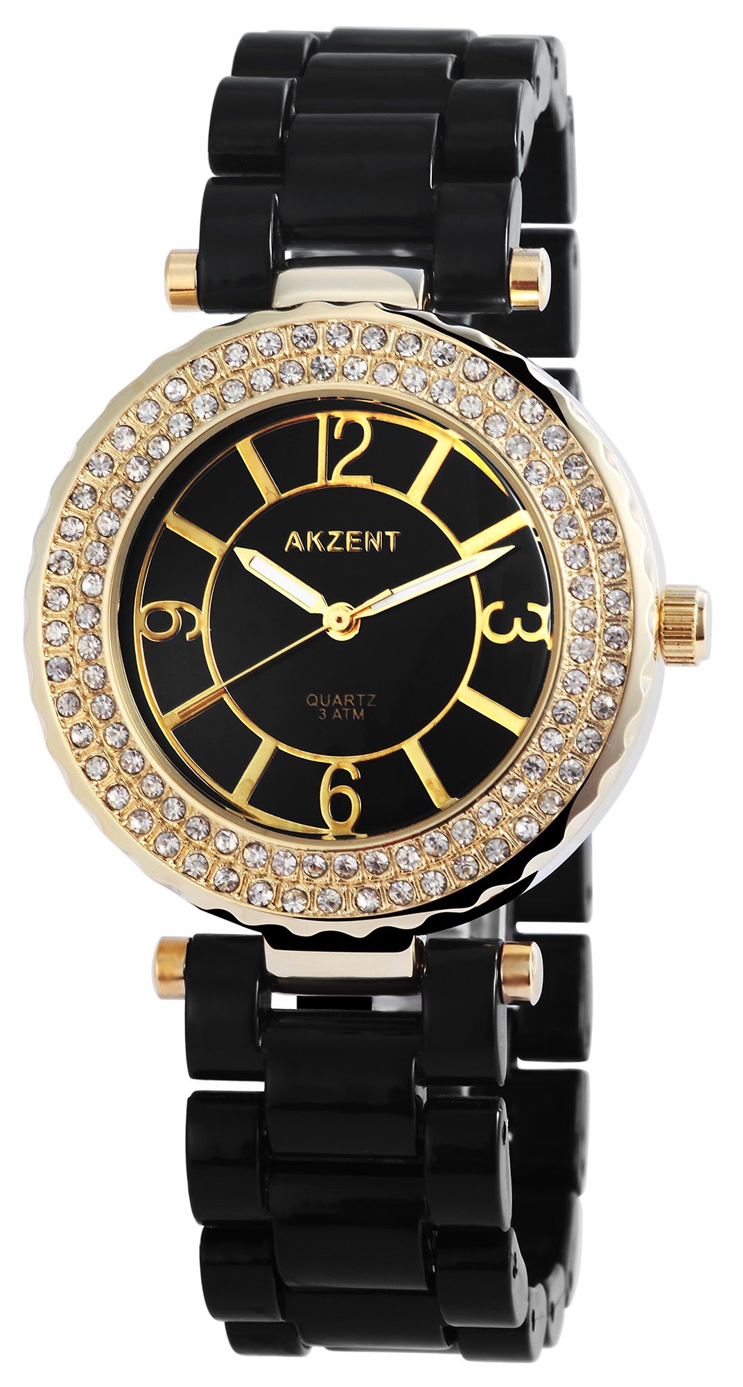 Akzent Damenuhr mit Kunststoffarmband