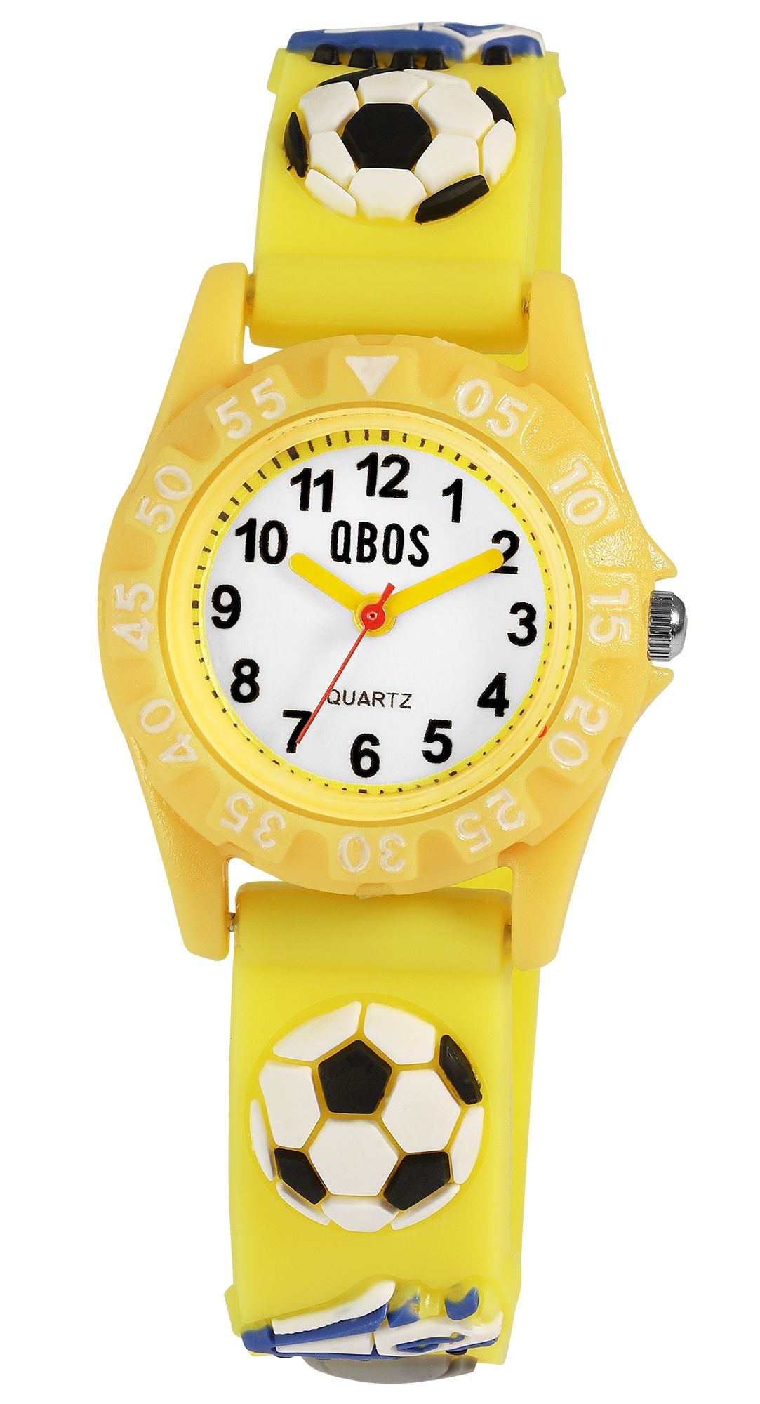 Qbos Kinderuhr mit Silikonband