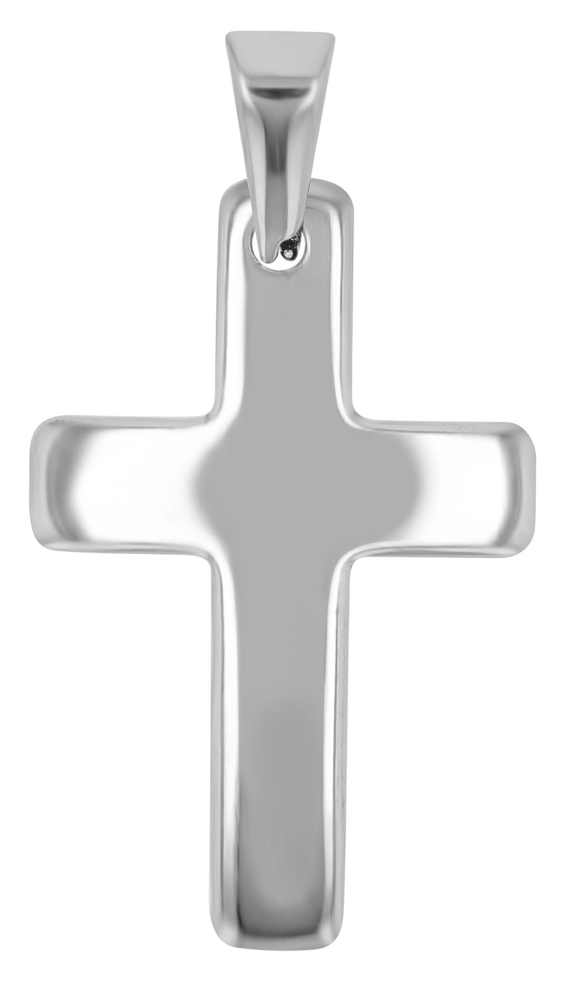 Kreuz Anhänger "Altair" Edelstahl, silberfarbig