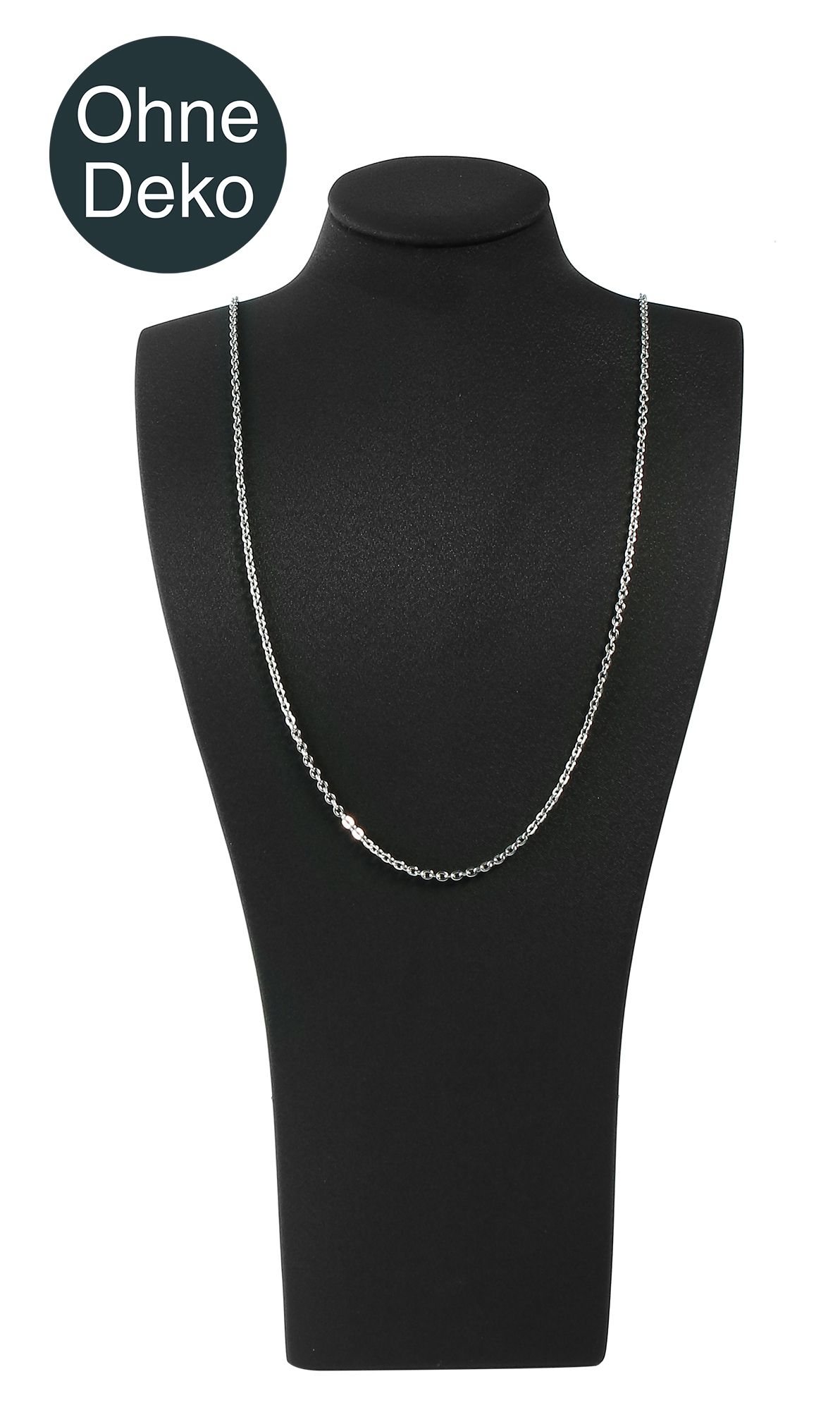 Büste (Dekoserie Soft), PU-bezogen, 26,5 cm, schwarz