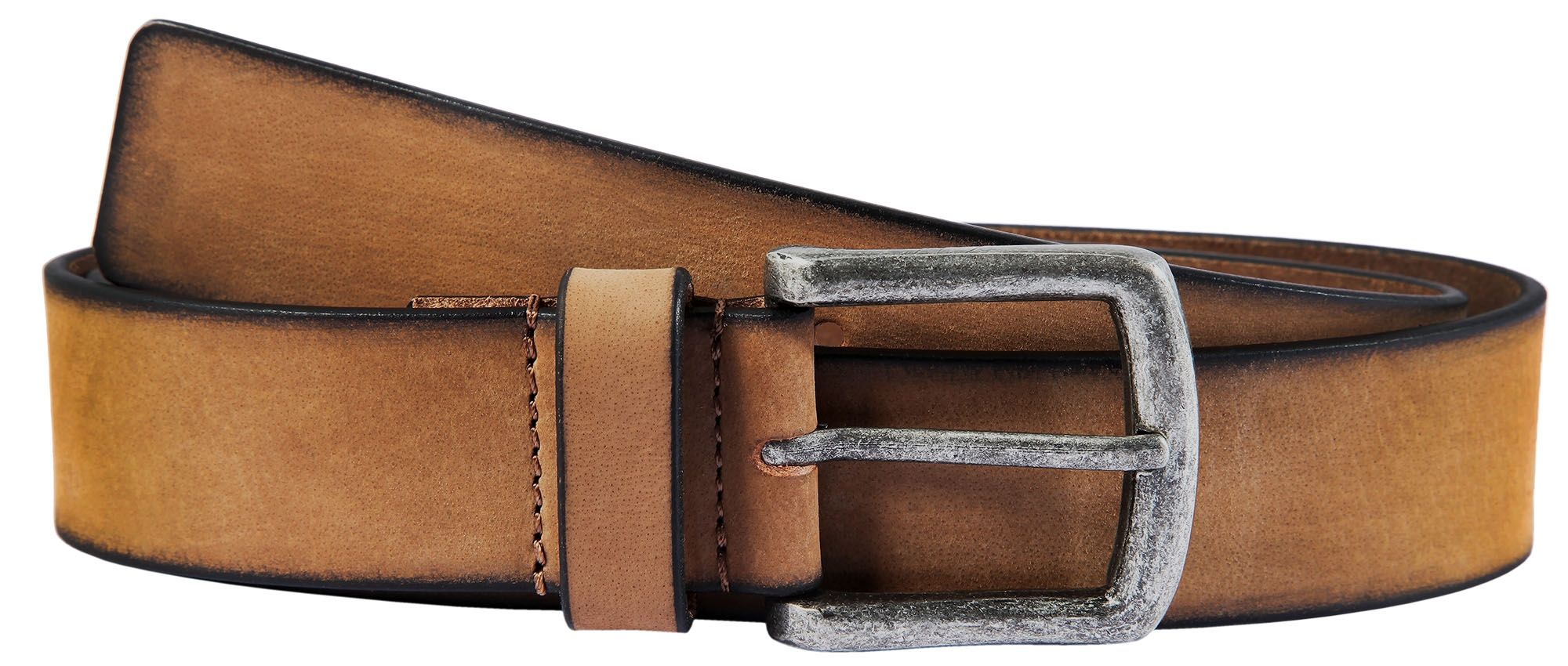 Leonardo Verrelli, Echtledergürtel, taupefarben, Bundweite 120 cm Leonardo Verrelli, Echtledergürtel, taupefarben, Bundweite 120 cm