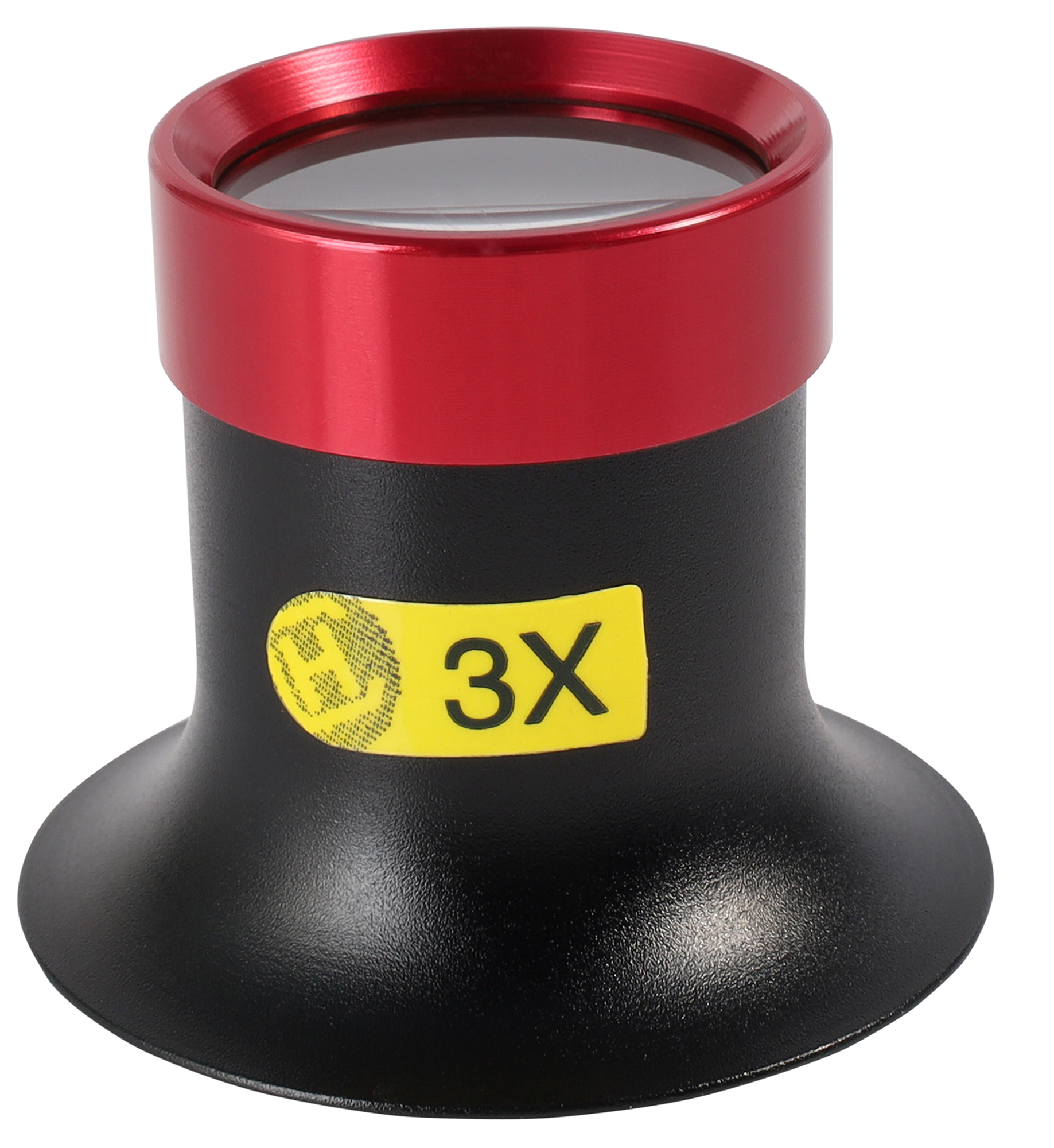 Uhrmacherlupe, Metall/Glas, 3 fache Vergrößerung
