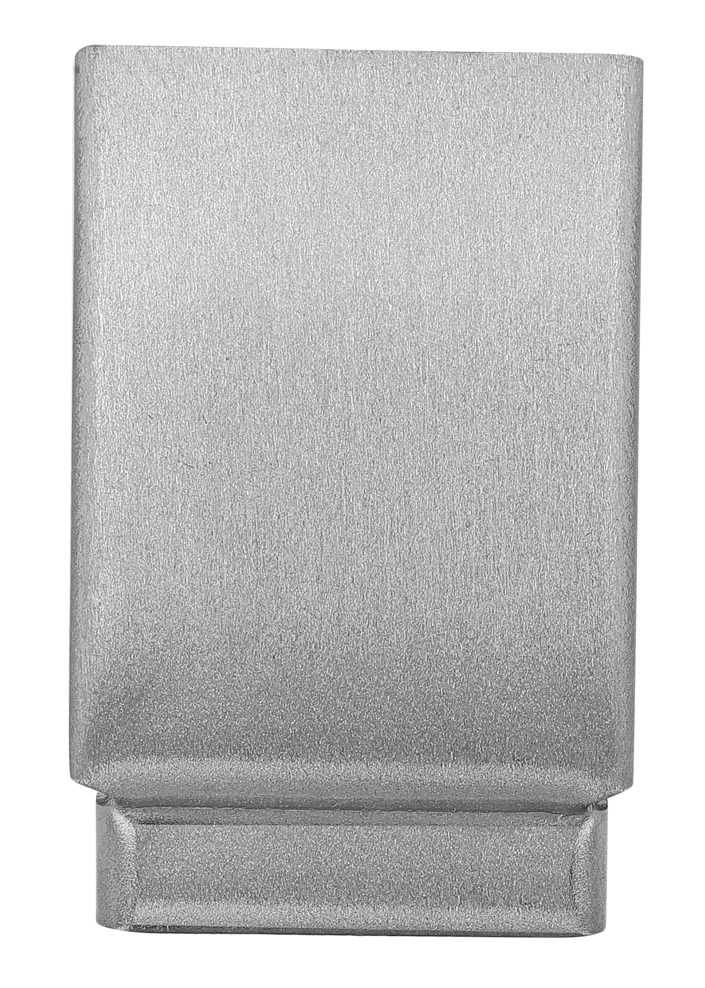 Verlängerung für Uhrenbänder mit Faltschließe, Metall gebürstet, Gr 12 mm/ 6 Stück