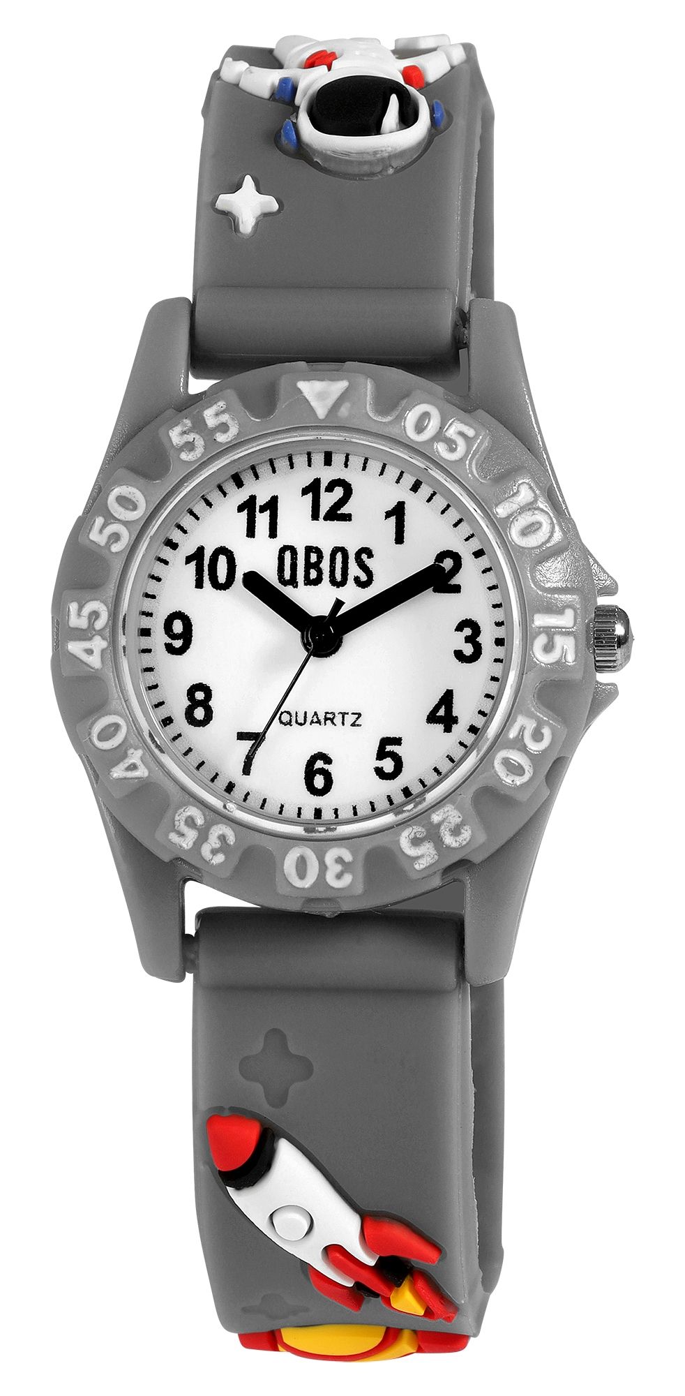 Qbos Kinderuhr mit Silikonband
