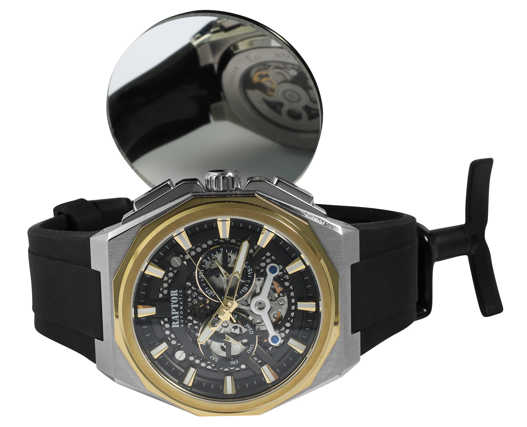 Uhrenaufsteller aus Kunststoff, VE10, schwarz