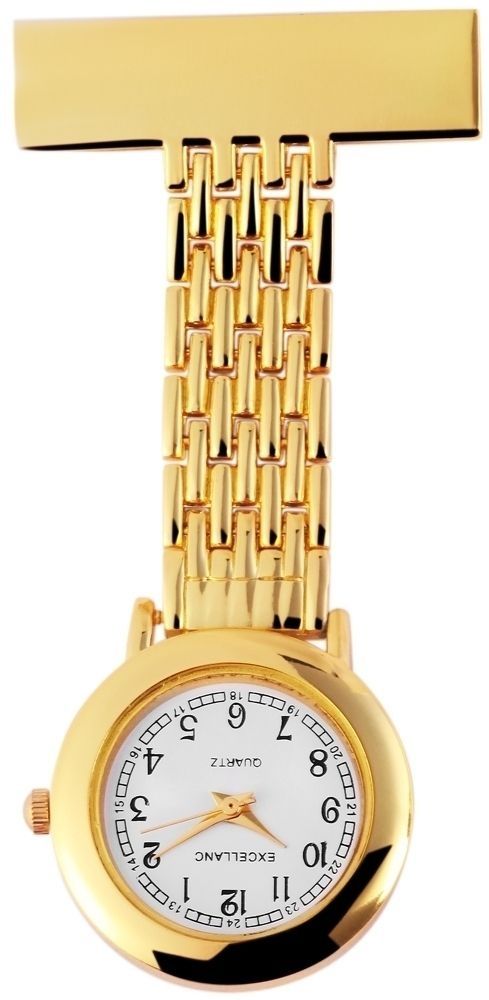 Excellanc Krankenschwesteruhr mit Metallarmband