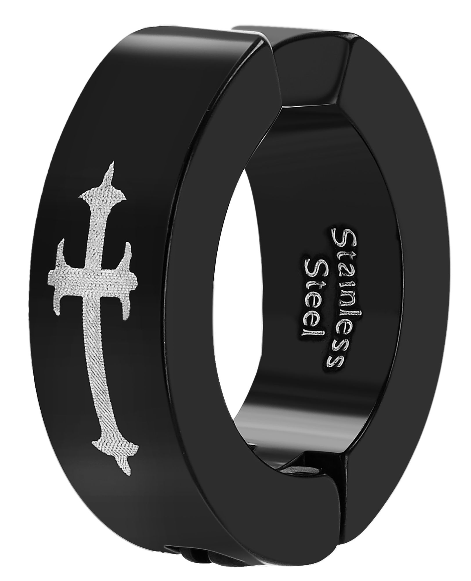 Akzent Creole "Bryn" aus Edelstahl, schwarz