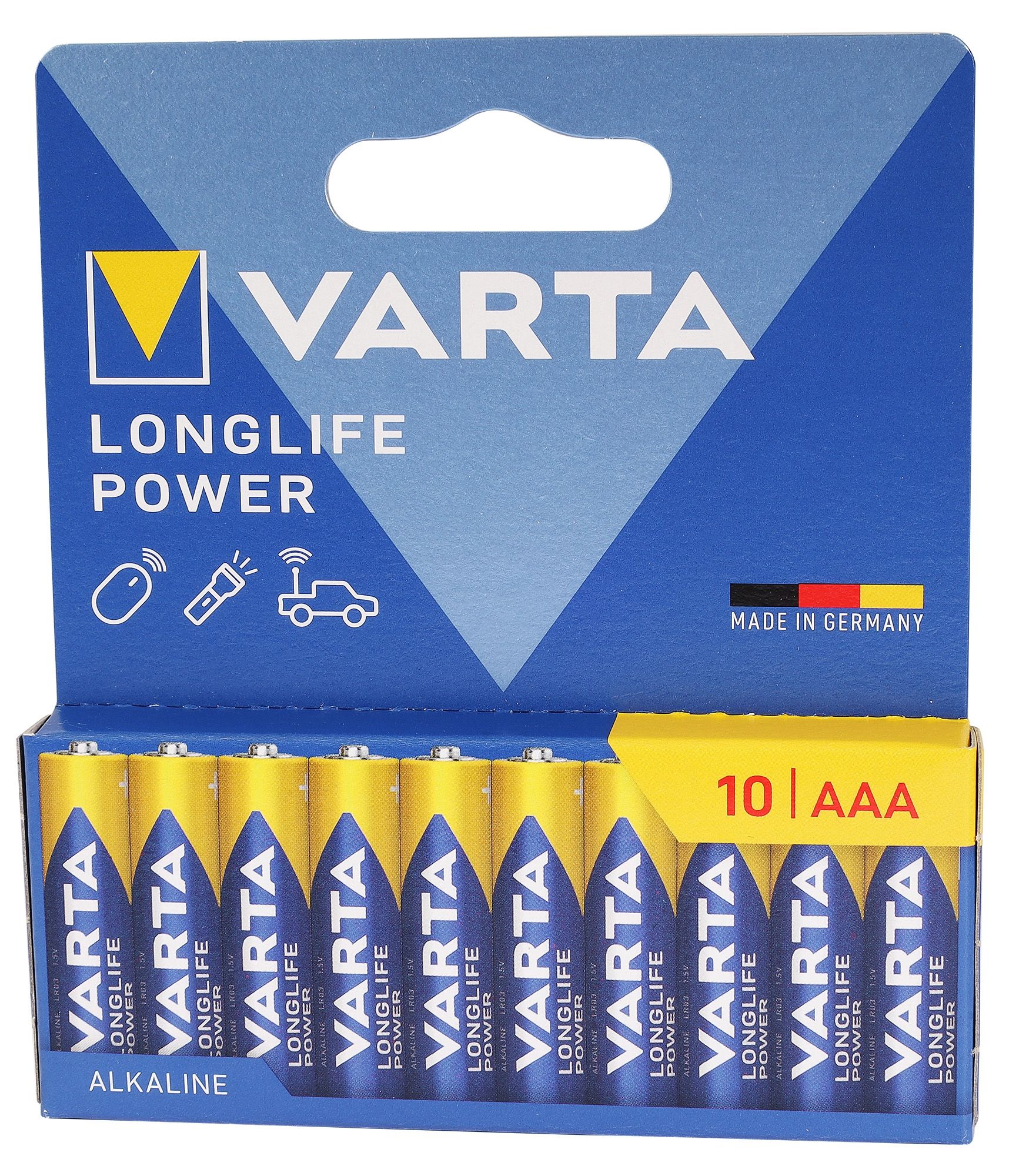 VARTA Longlife Power AAA, 10er Pack