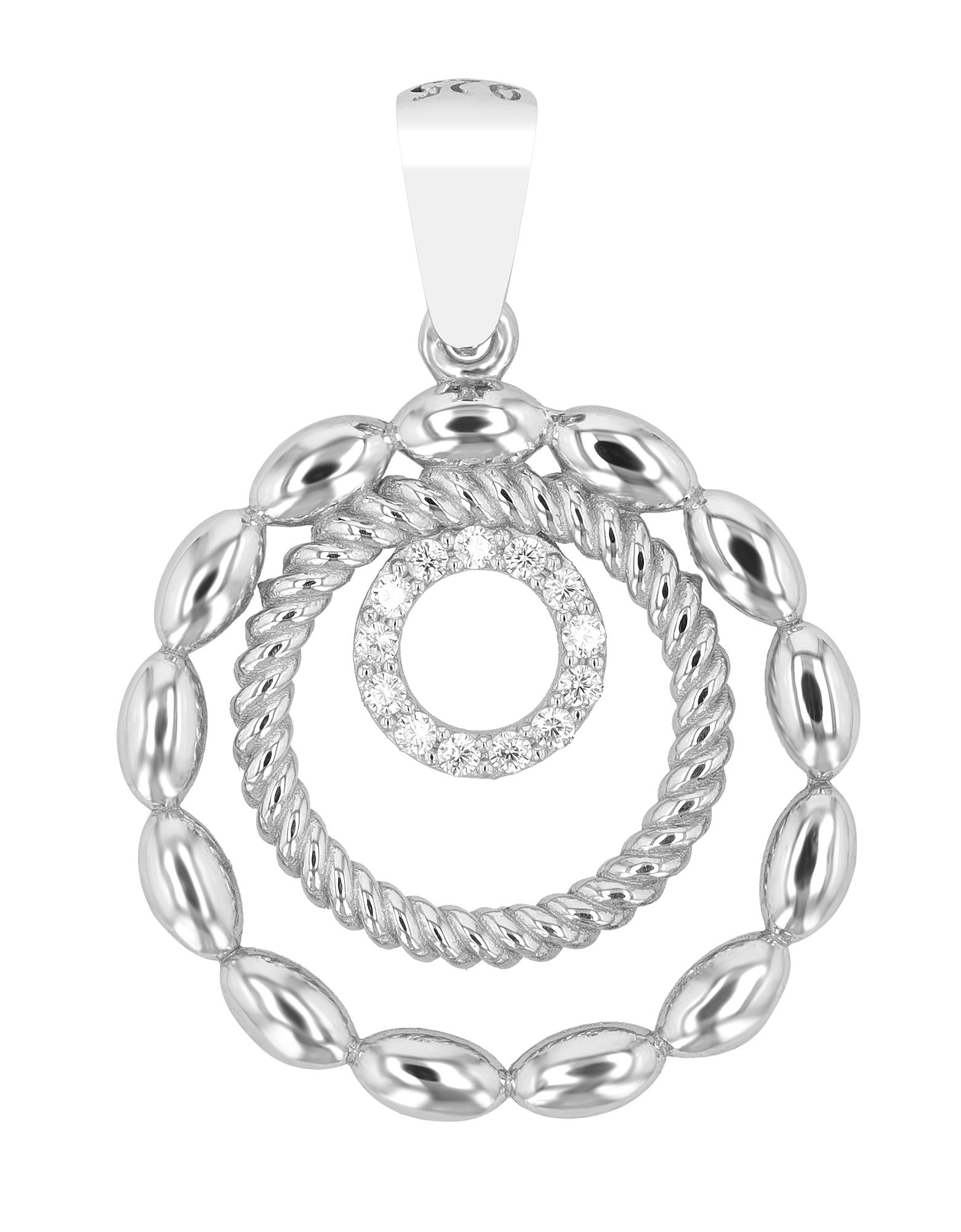 925-/ Echt Silber Anhänger "Djamila"