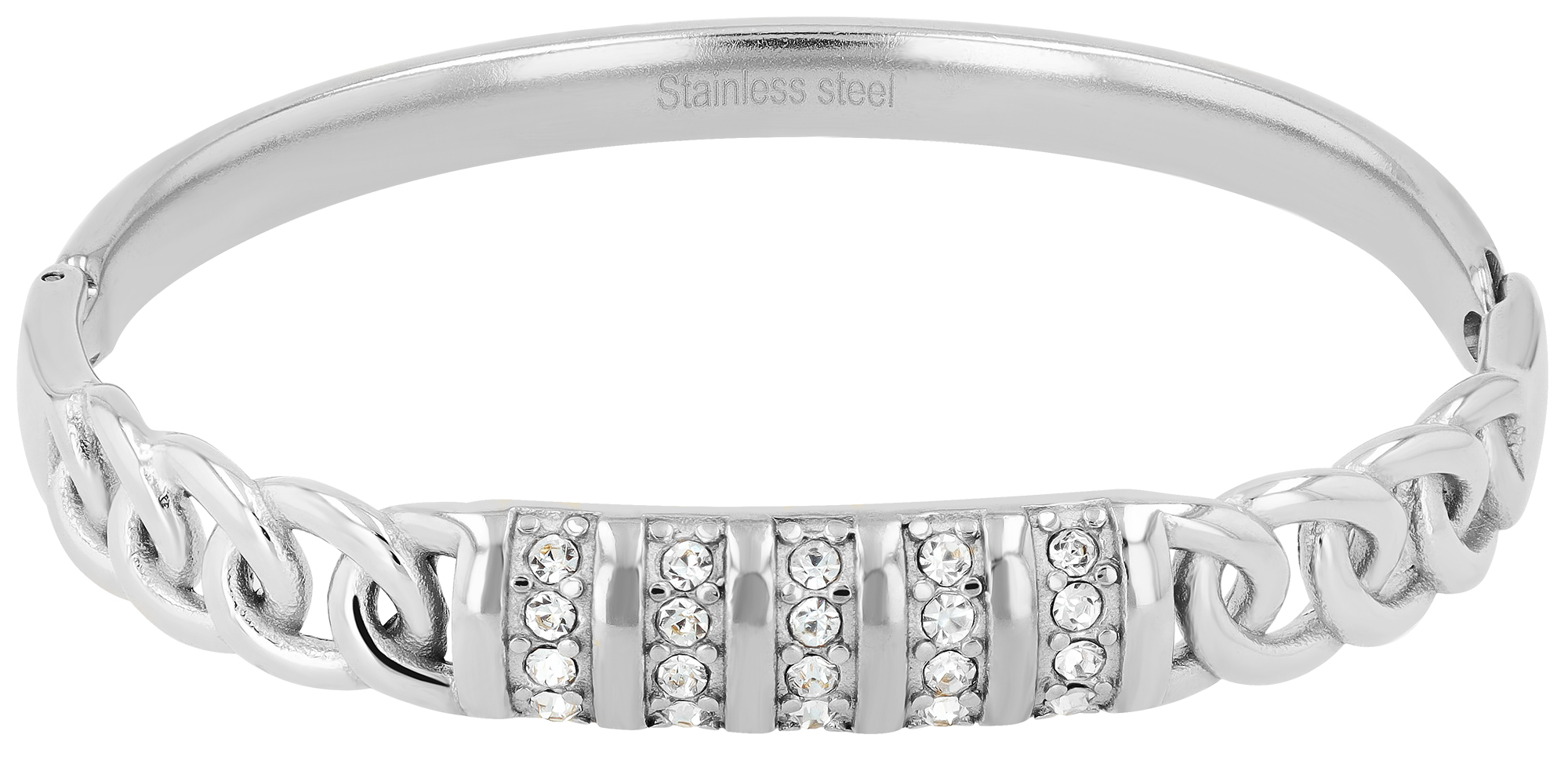 Edelstahl Spangenarmband