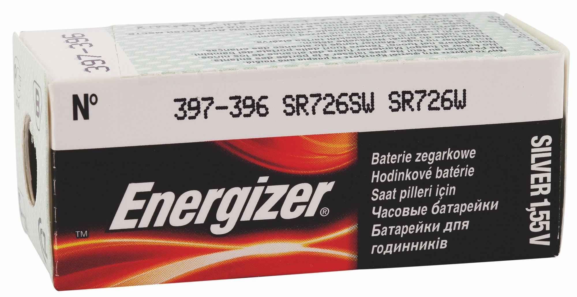 ENERGIZER Knopfzellen, 0% Quecksilber , Verpackungsinhalt 10 Stück, 397/396