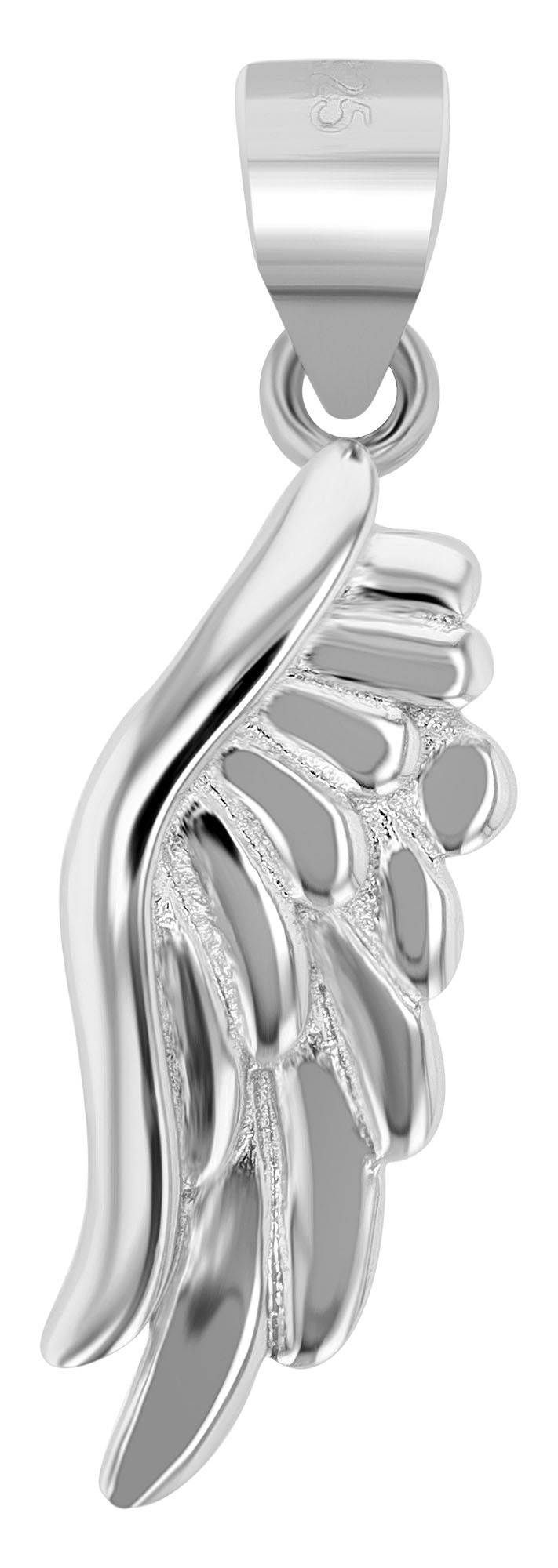 "Aniela" - Flügel, 925/rhodinert, Echt Silber, Anhänger