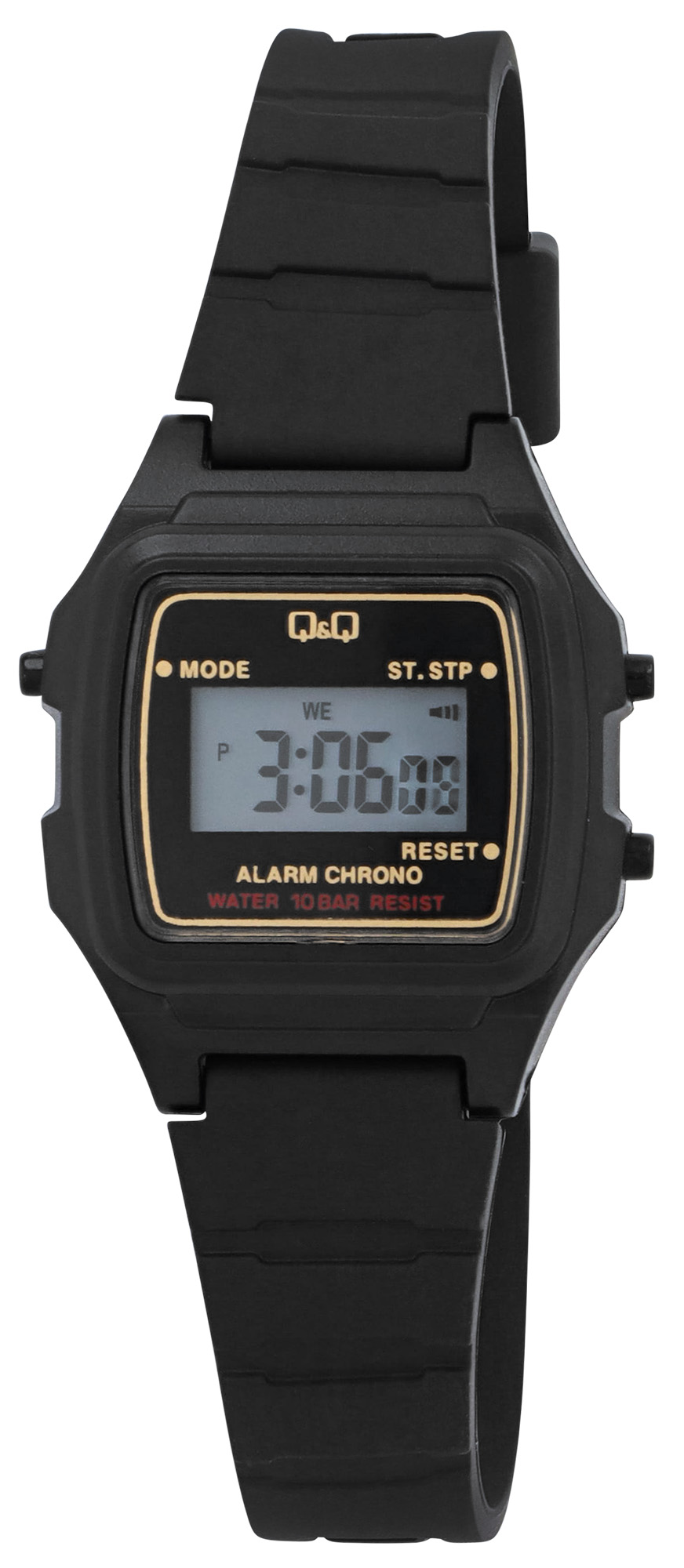 Q&Q LCD Digitaluhr für Damen-/ Jugendliche, Resinband