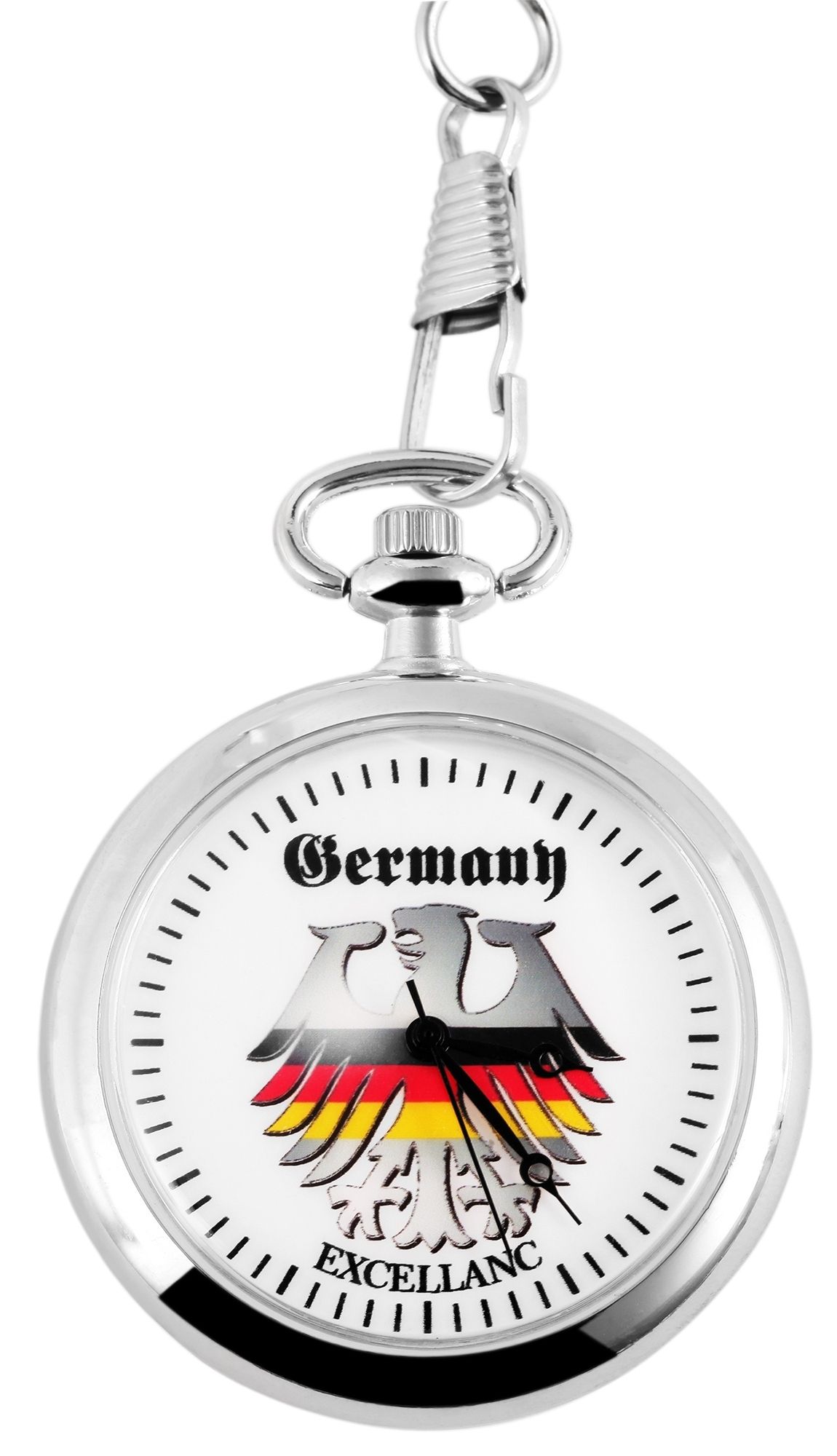 Excellanc Taschenuhr mit Motivzifferblatt DEUTSCHLANDADLER