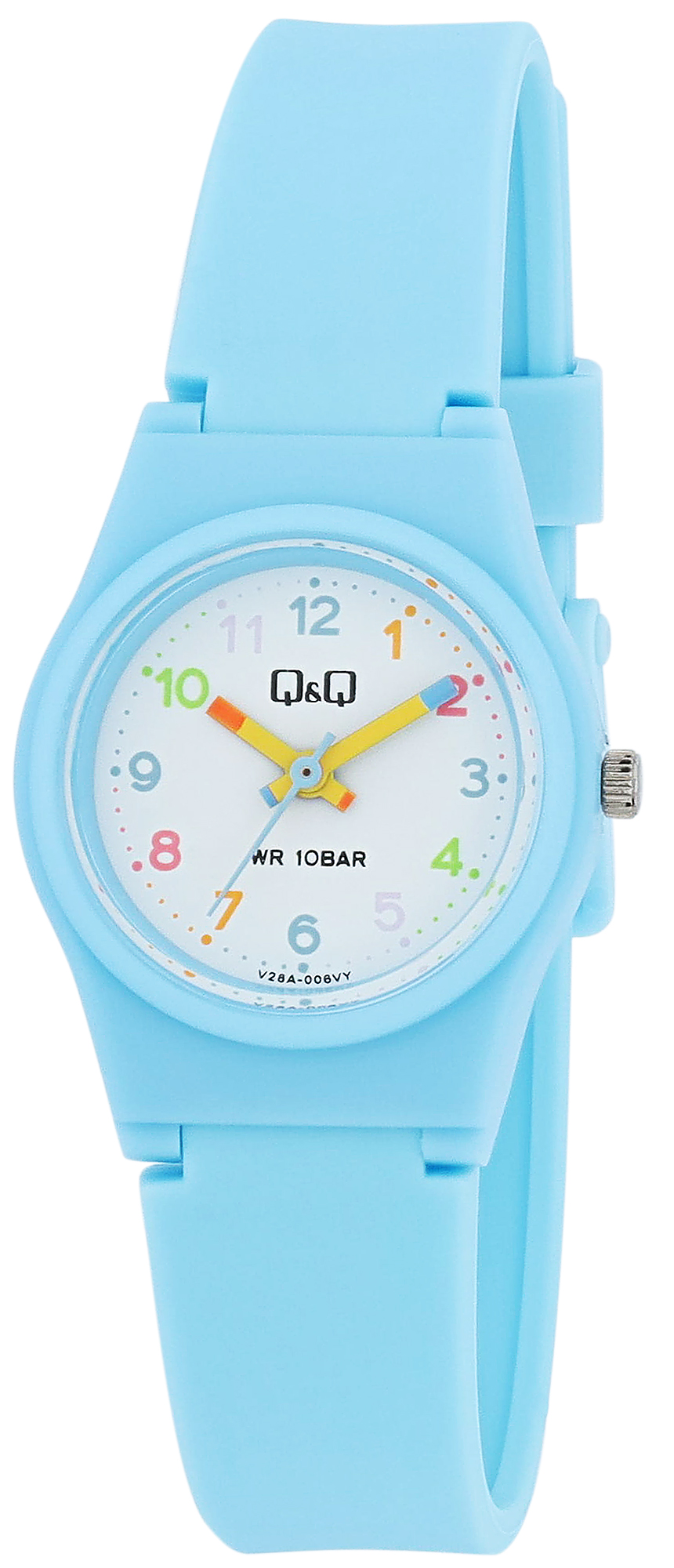 Q&Q Kinderuhr mit Silikonarmband, 10 Bar