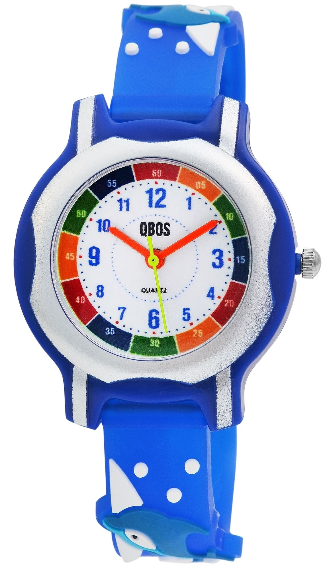 QBOS Kinderuhr mit Silikonarmband