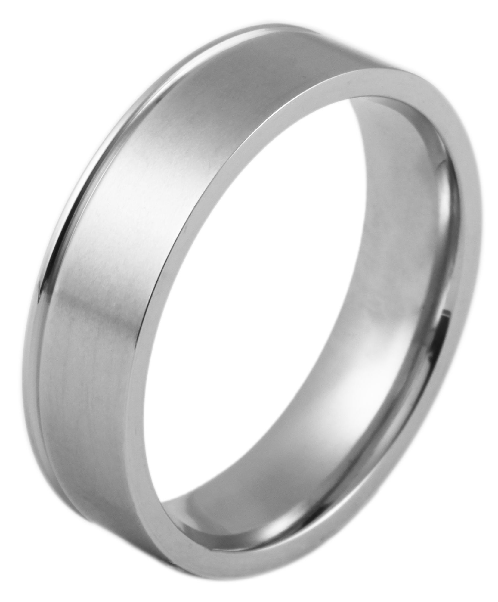 Akzent Herrenring aus Edelstahl