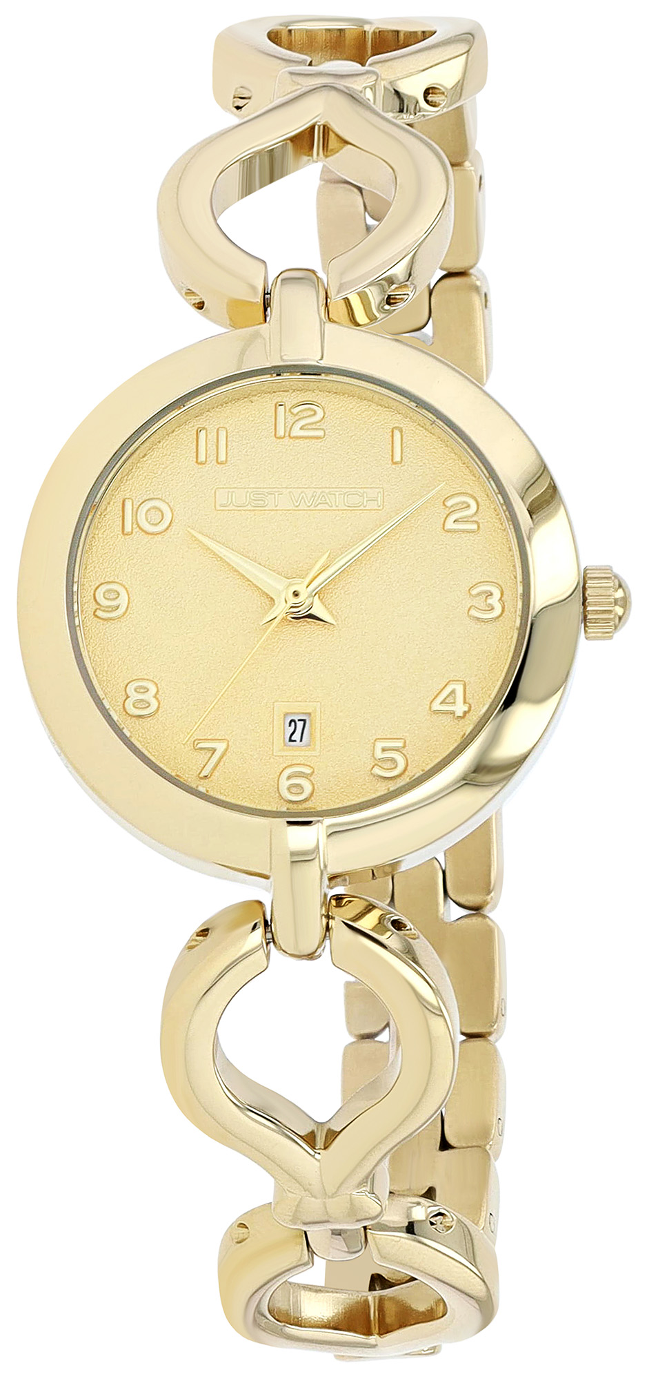 Just Watch Damenuhr "Hyla" mit Edelstahlband Ø 30 mm, goldfarben