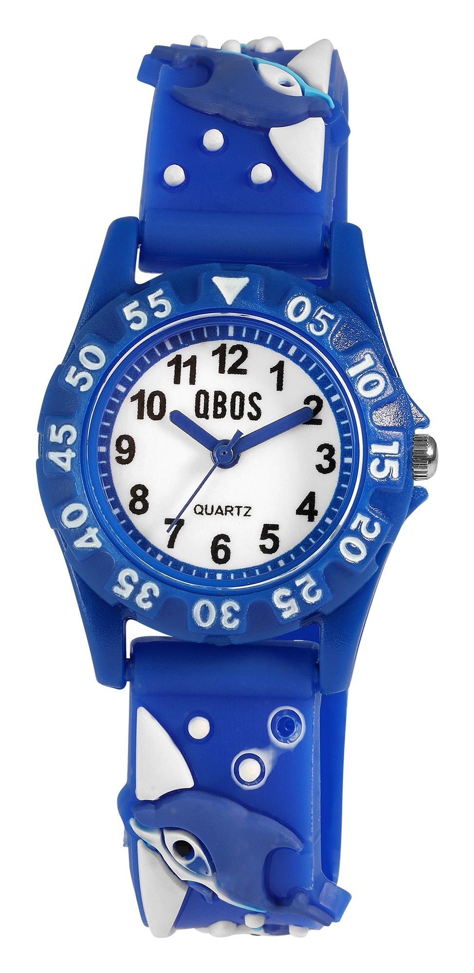 Qbos Kinderuhr mit Silikonband