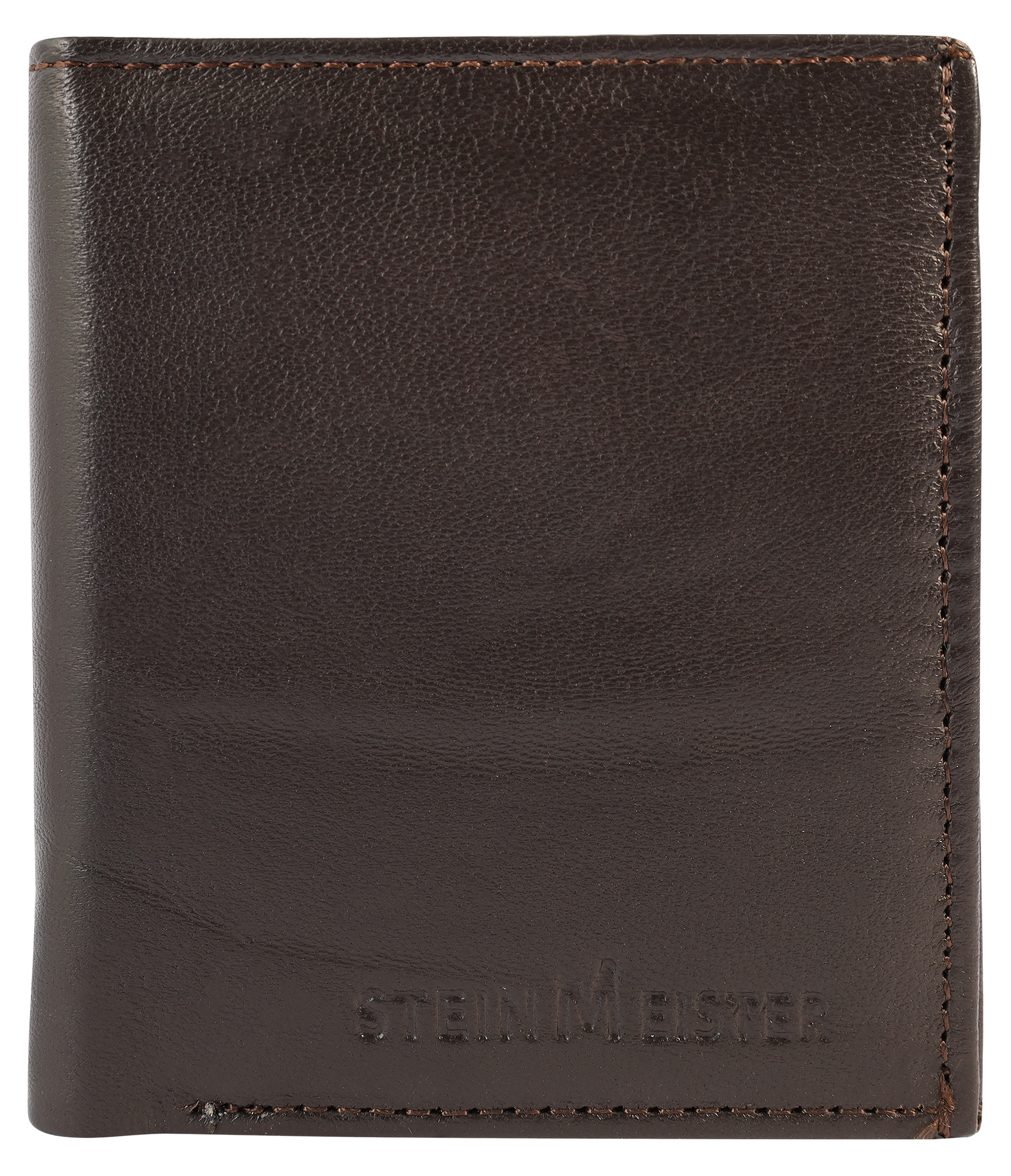 Steinmeister Geldbörse aus Echtleder, braun