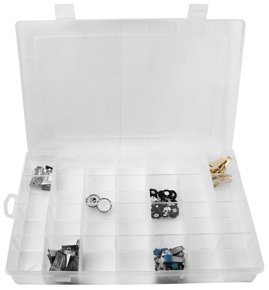 Sortierbox mit 28 Fächern (ohne Deko)