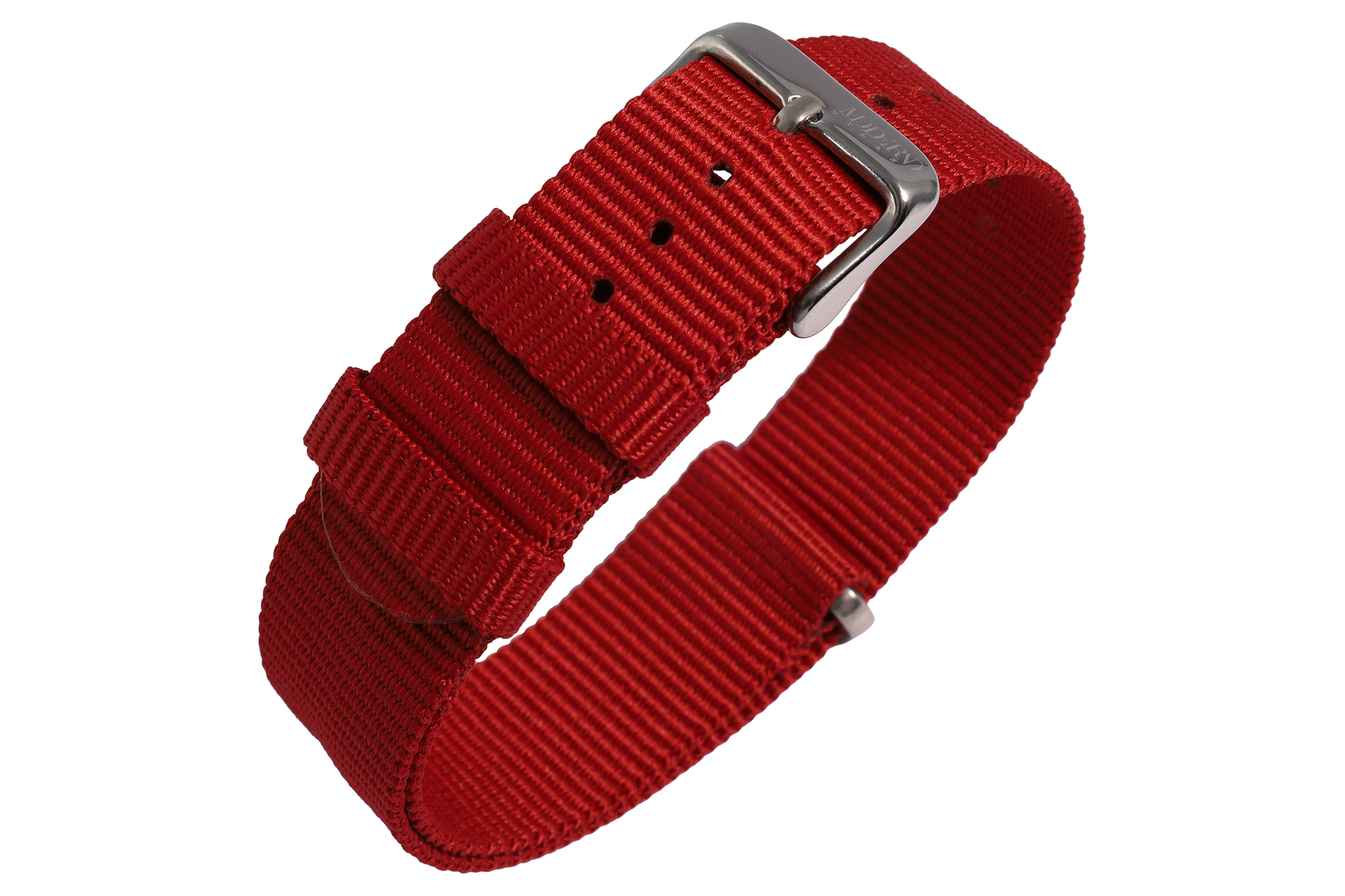 Moderno Milano - Nylon-NATO-Band, 20 mm (rot)