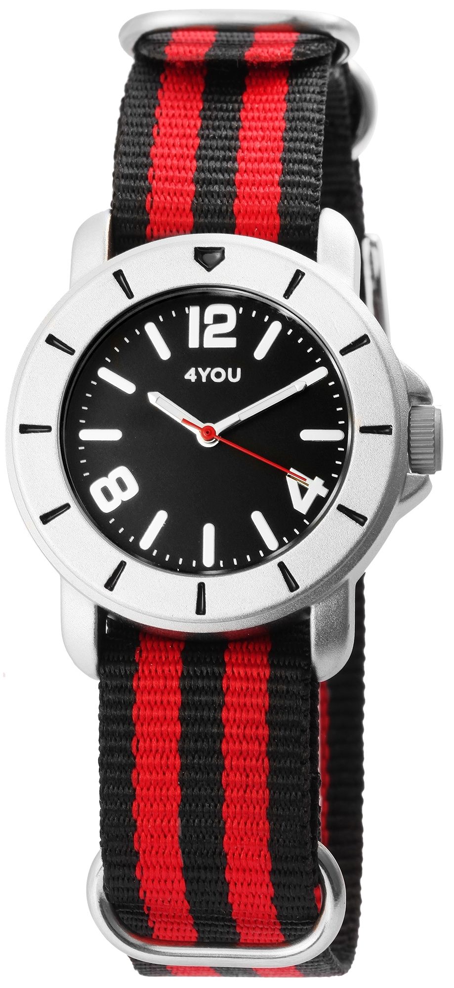 4You Unisexuhr mit Textilband