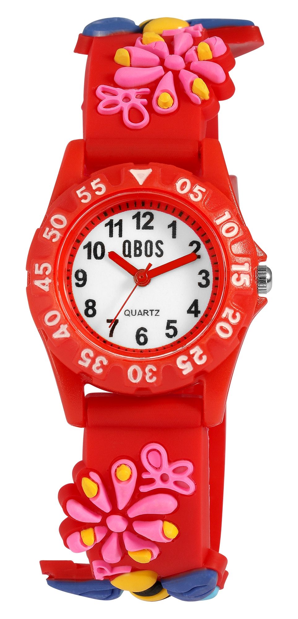 Qbos Kinderuhr mit Silikonband