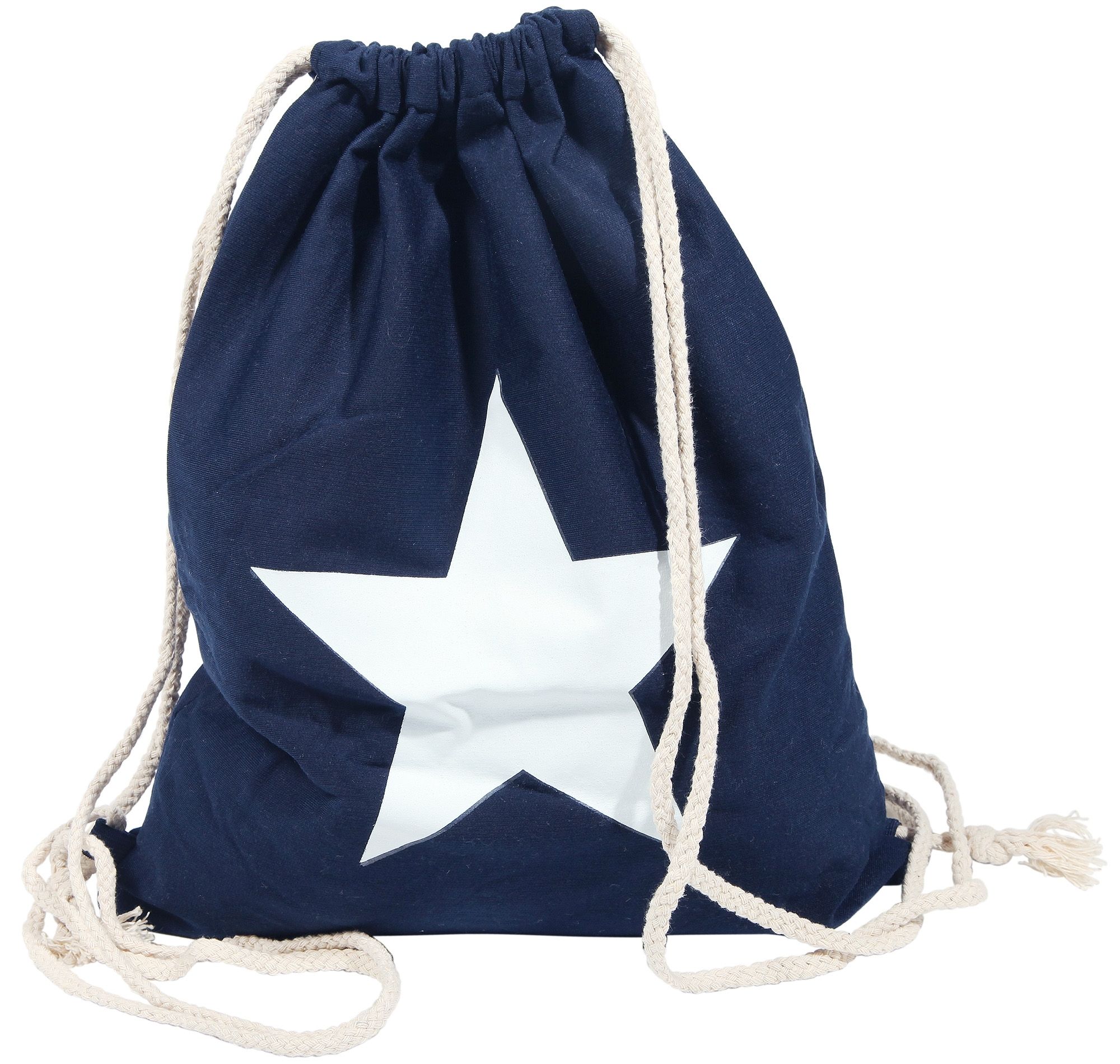 Beutel Rucksack, 40 x 32 cm, dunkelblau