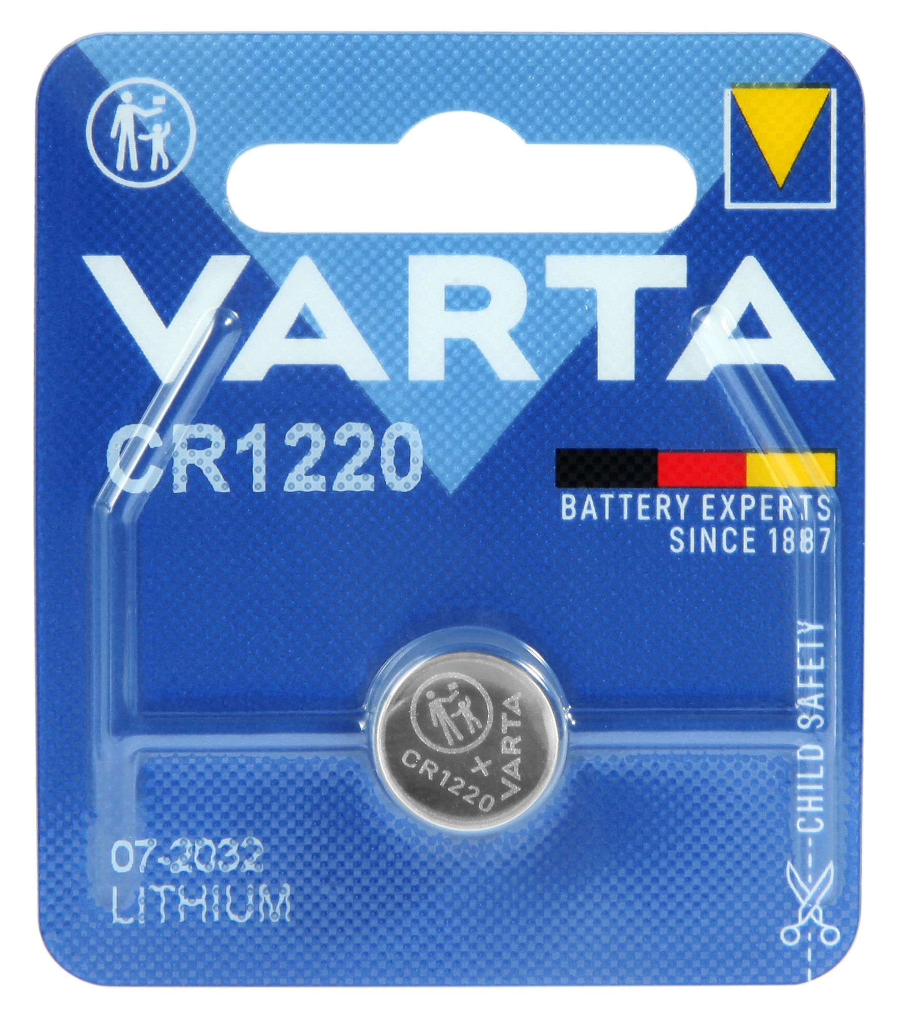 VARTA 3V Lithium Batterie CR1220 1er Blister