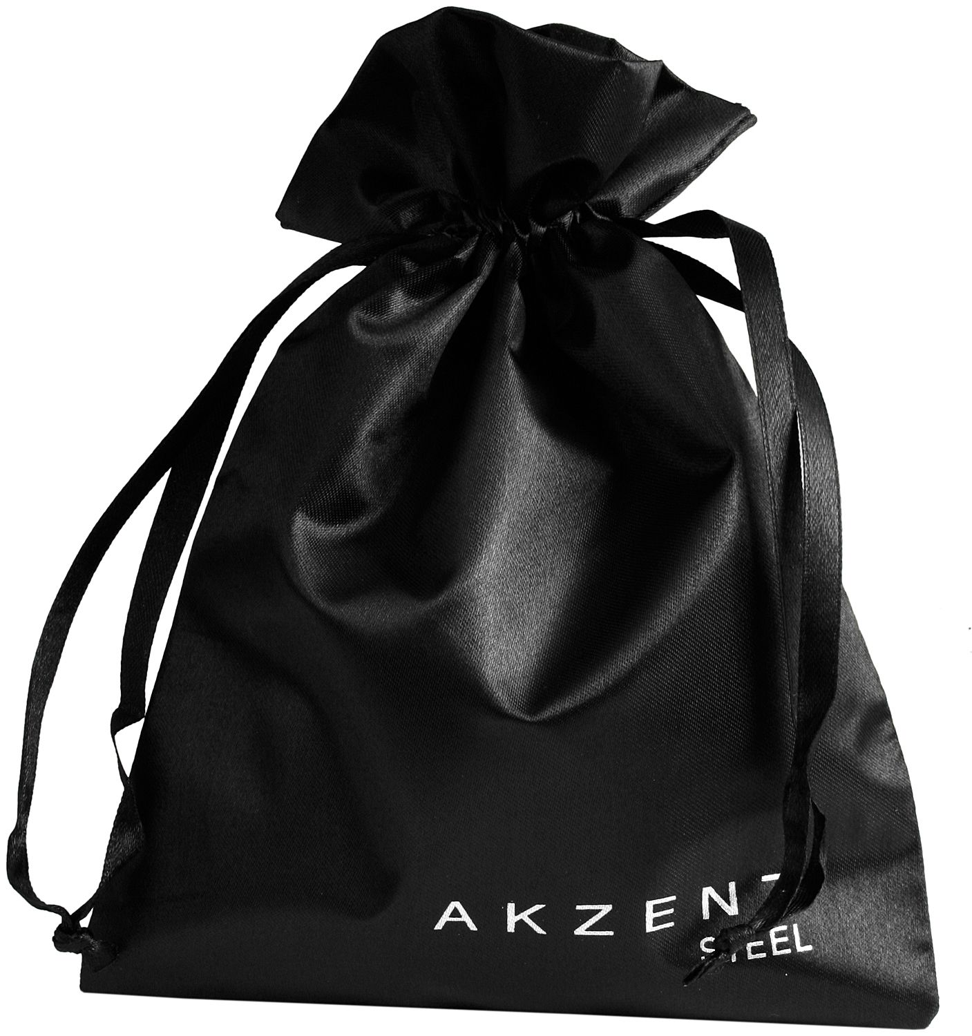 Akzent Schmuckbeutel aus Polyester, VE 50, 20 cm x 14 cm, schwarz