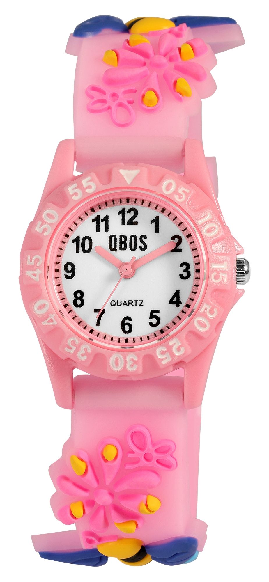 Qbos Kinderuhr mit Silikonband
