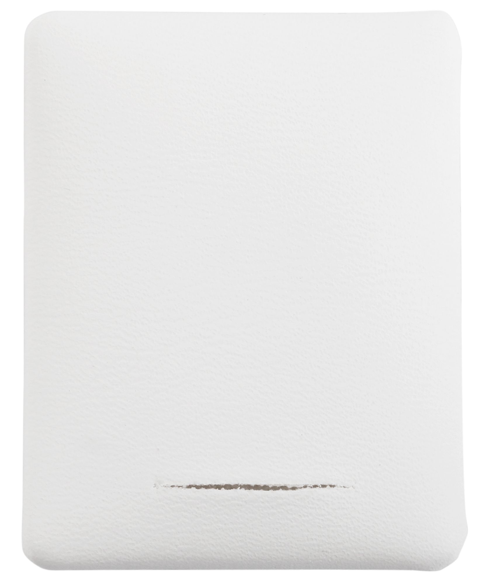 Schmuckkarte von der Firma Kling- Pforzheim, Deutschland glatt in weiß, 45 x 35 mm