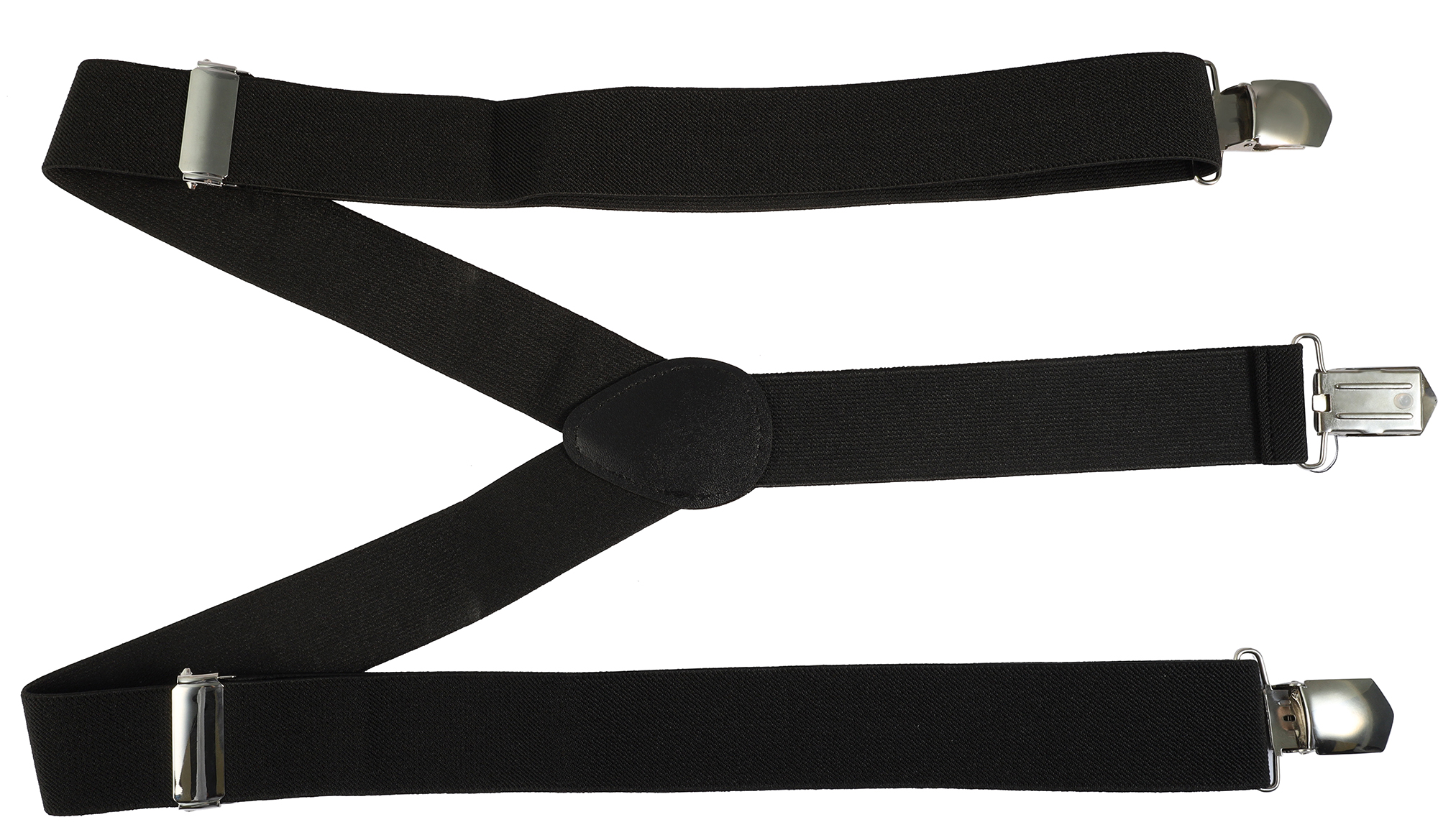 Hosenträger, 120 cm, elastisch, schwarz