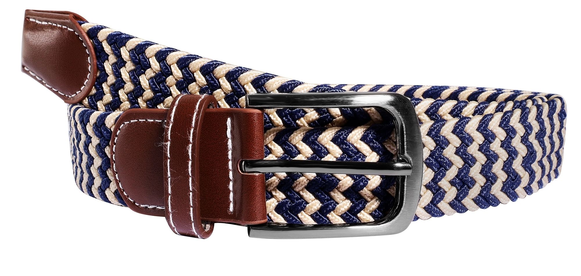 Flechtgürtel aus Textil in Gr 110cm (M)