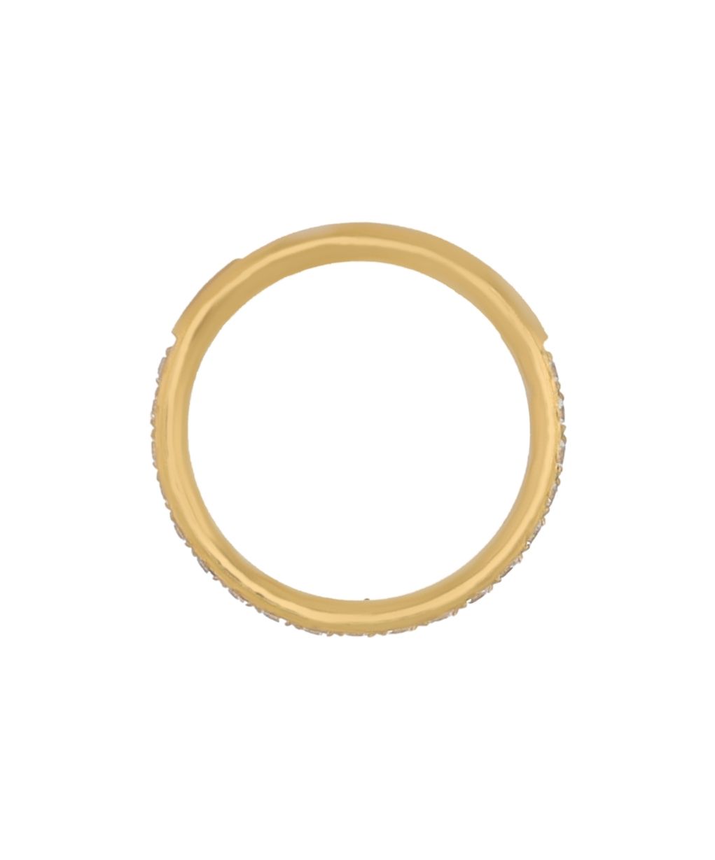"Nala" Nasenpiercing aus Edelstahl, goldfarben, Nasenring, Besatz, Stärke 1,2 mm / Ø 8 mm