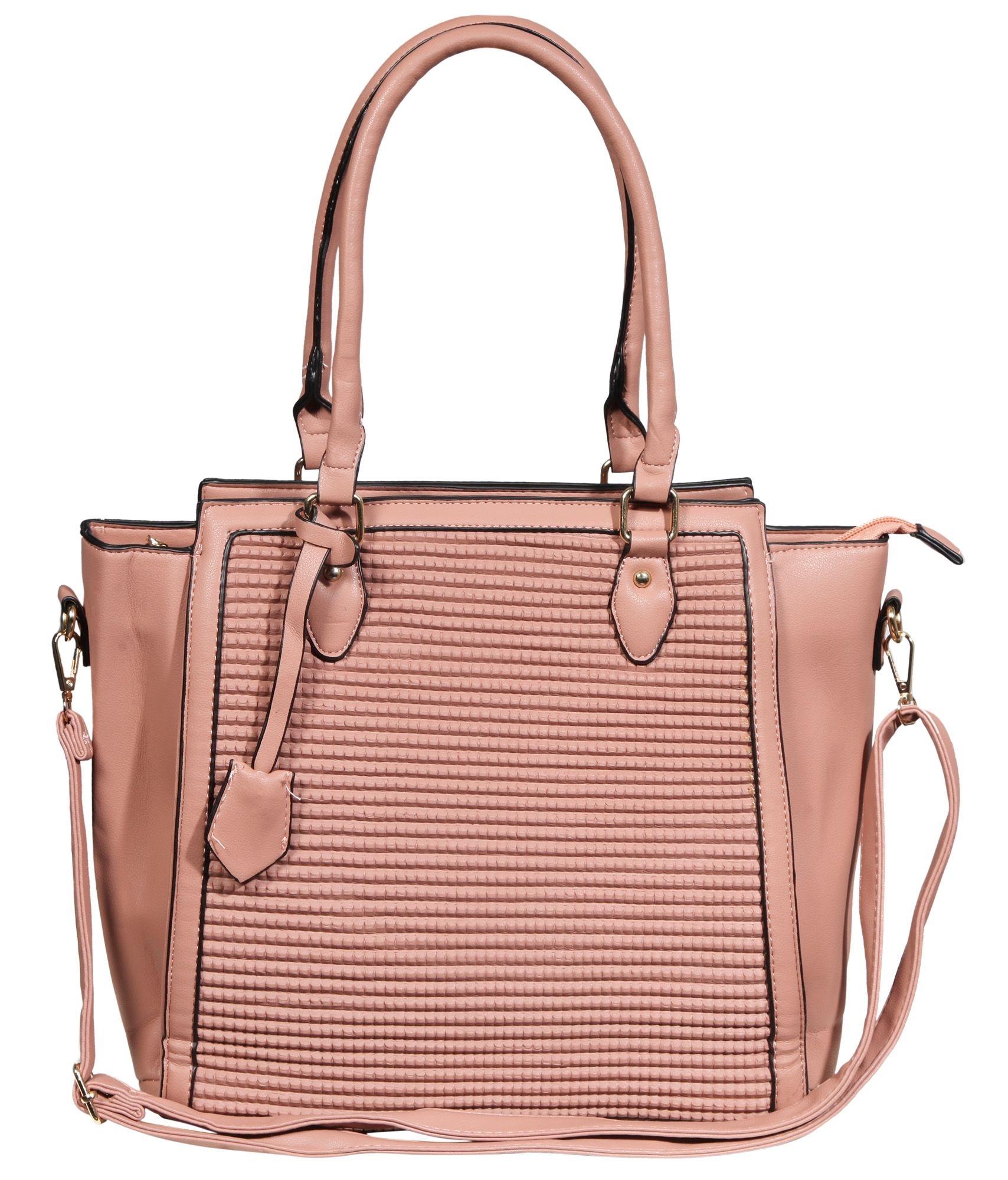 Damen Handtasche aus Lederimitat, Maße: 39x30x12cm
